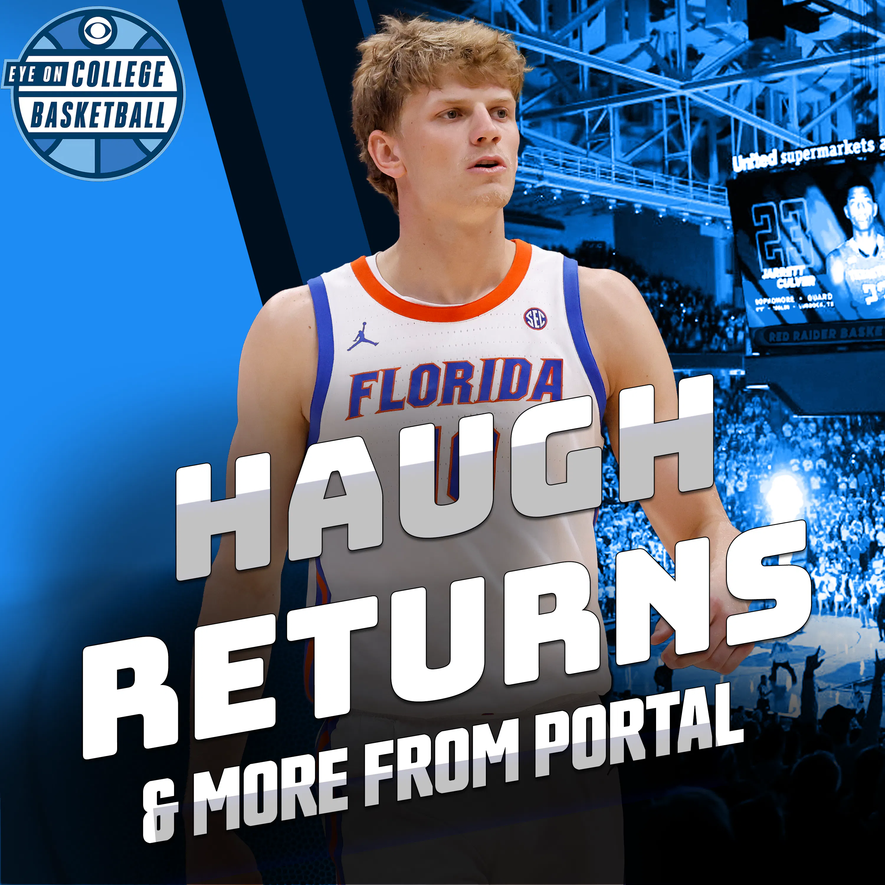 CHOMP CHOMP 🐊🐊bringing back Thomas Haugh, vault to 1️⃣ Big adds for Duke, UNC; big loss for UConn; top 10 uncommitted portal guys; Billy Donovan is a free agent episode artwork