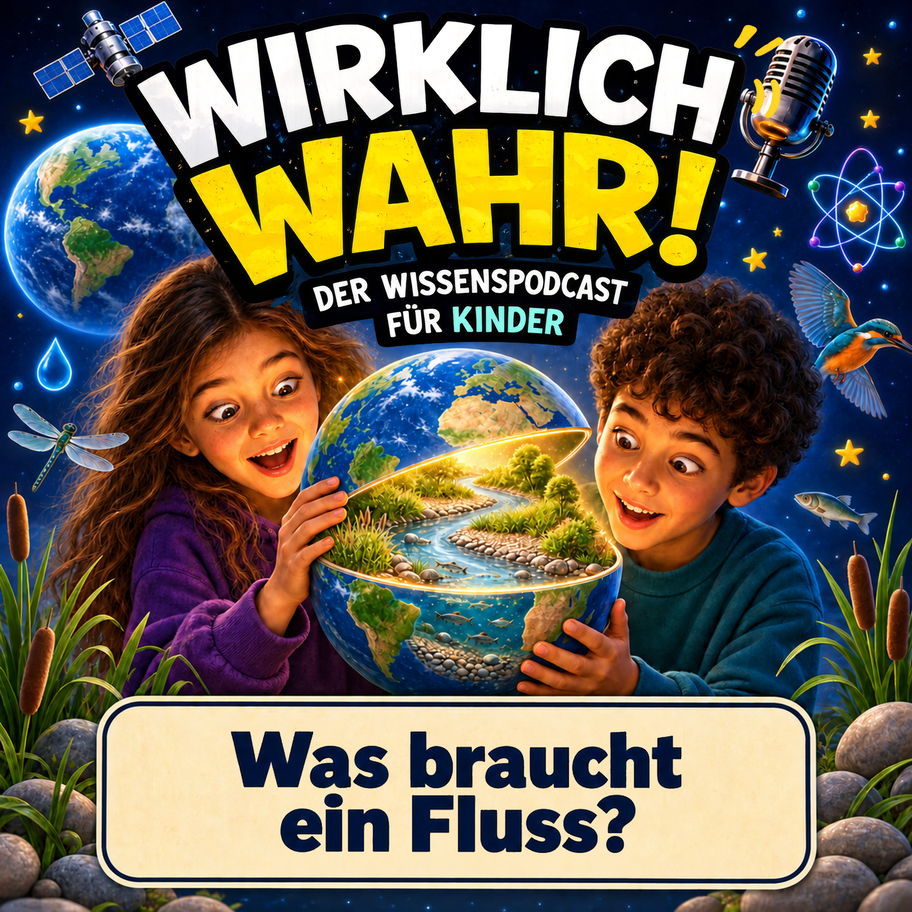 Cover: Was ist da los? Warum braucht ein Fluss mehr als sauberes Wasser?