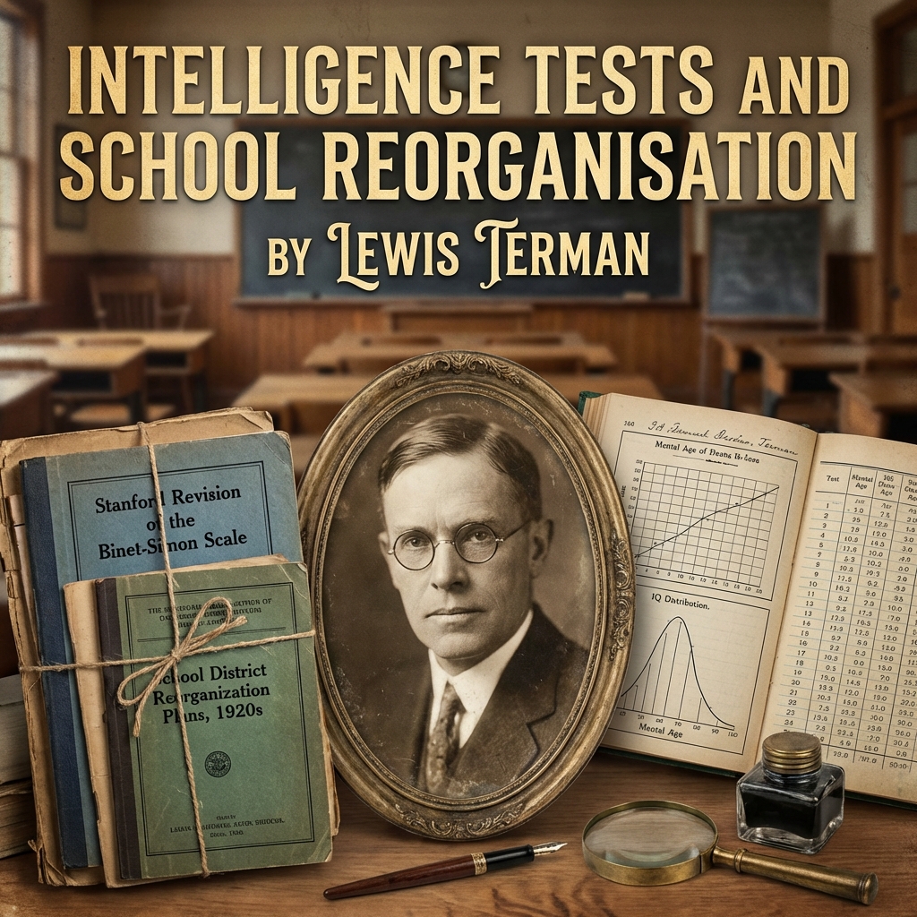 Intelligence Tests and School Reorganisation by Lewis Terman ~ Full Audiobook [science]