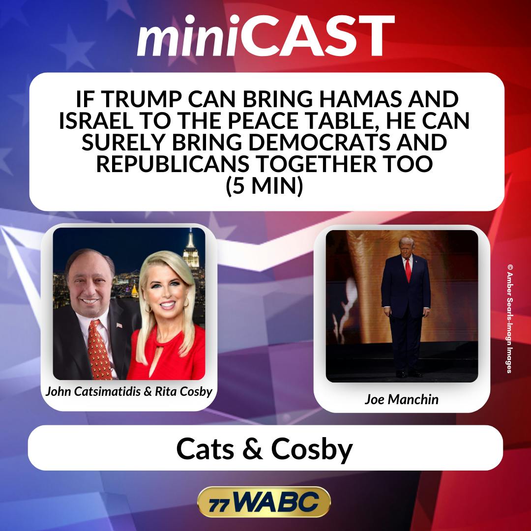 Joe Manchin: If Trump Can Bring Hamas and Israel to the Peace Table, He Can Surely Bring Democrats and Republicans Together Too (5 min) Joe Manchin: If Trump Can Bring Hamas and Israel to the Peace Table, He Can Surely Bring Democrats and Republicans Together Too (5 min)