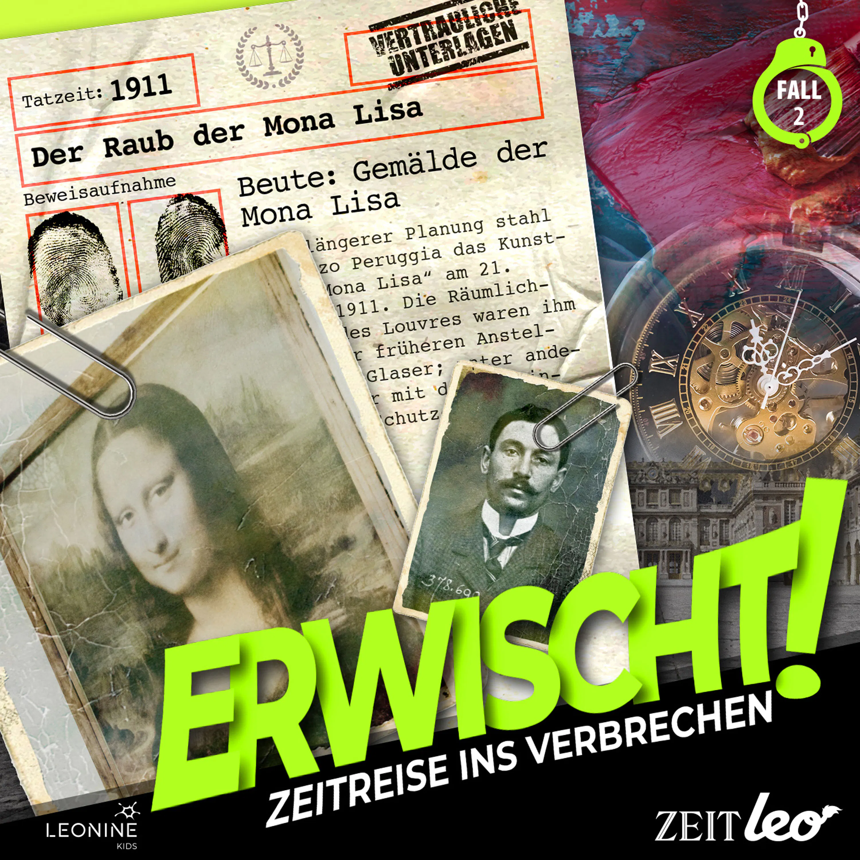 Artwork for Erwischt! Zeitreise ins Verbrechen
