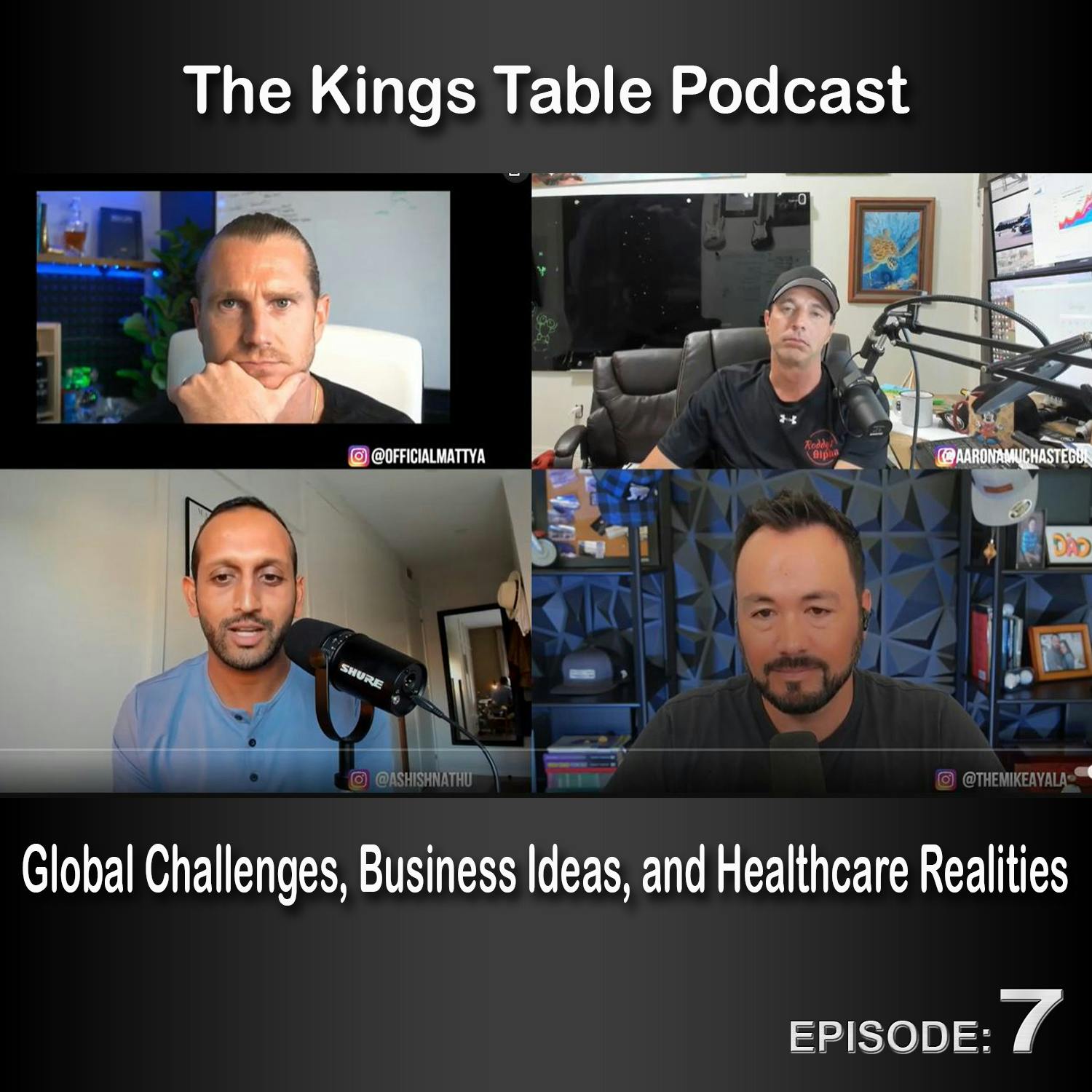 The Kings Table Episode 7 - Global Challenges, Business Ideas, and Healthcare Realities