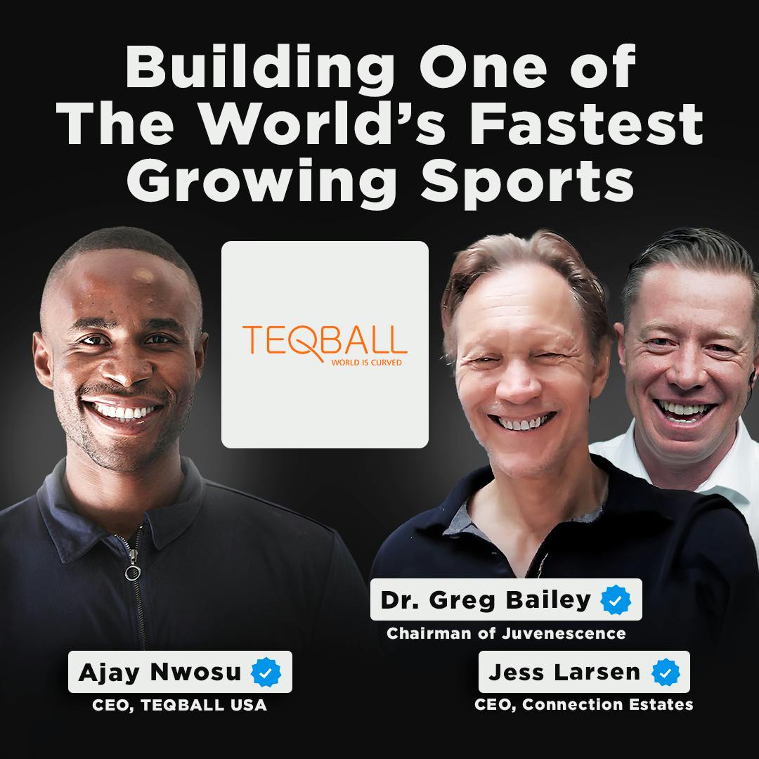 Building One of The World's Fastest Growing Sports | TEQBALL CEO, Ajay Nwosu Building One of The World's Fastest Growing Sports | TEQBALL CEO, Ajay Nwosu