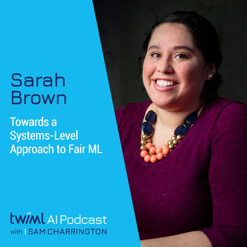 Towards a Systems-Level Approach to Fair ML with Sarah M. Brown - #456 Episode cover