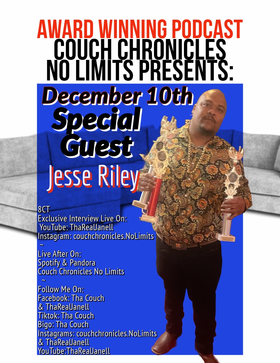 Live Interview w/ Jesse Riley-Couch Chronicles No Limits episode artwork