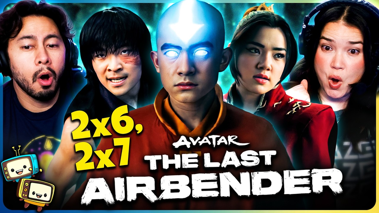 AVATAR: THE LAST AIRBENDER 2x6 & 2x7 SEASON FINALE Netflix Live Action REACTION! episode artwork
