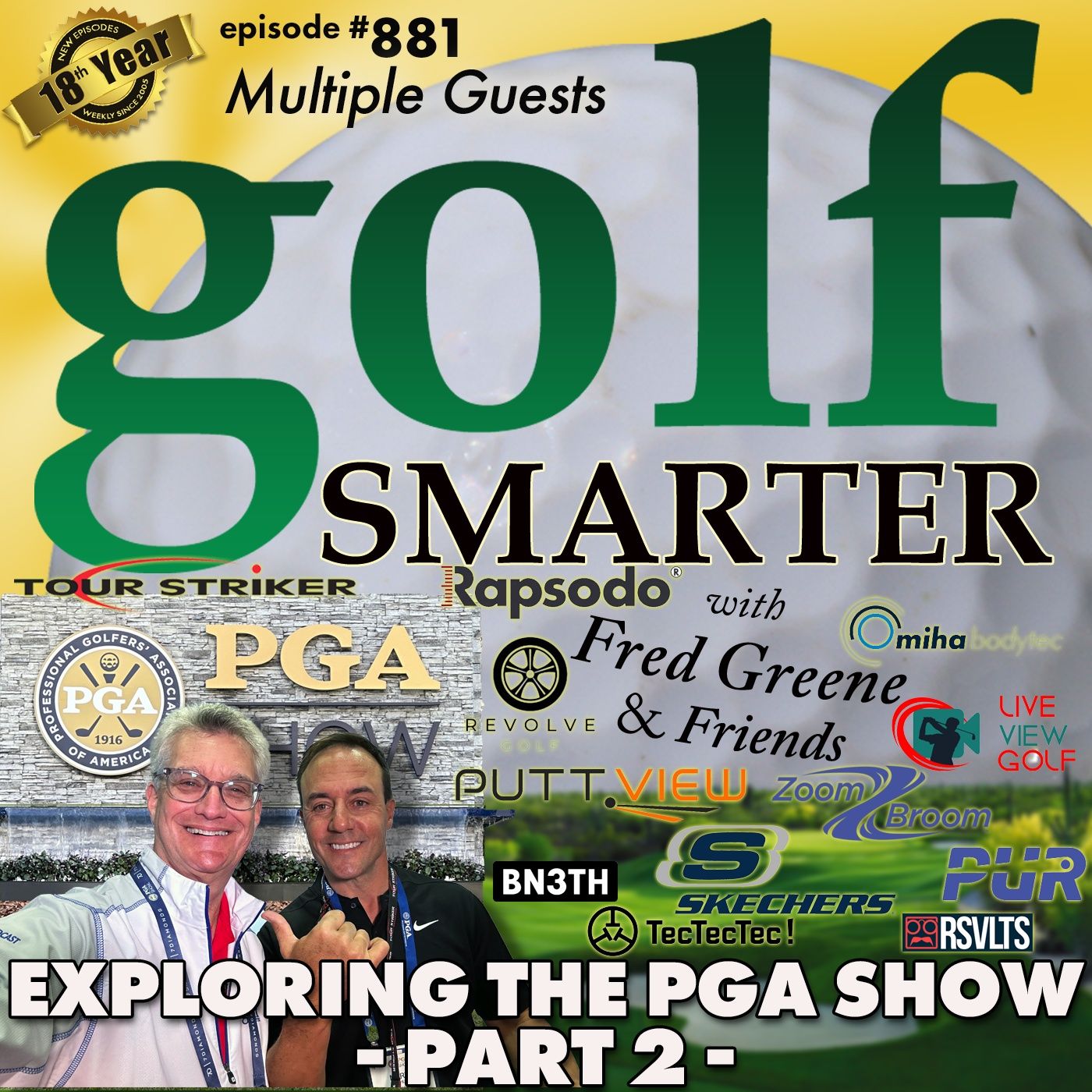 Exploring The PGA Merchandise Show 2023 - Pt2 -⛳️ 881 episode artwork