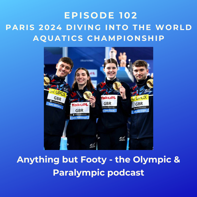 #102 Paris 2024 Diving into the World Aquatics Championship episode artwork