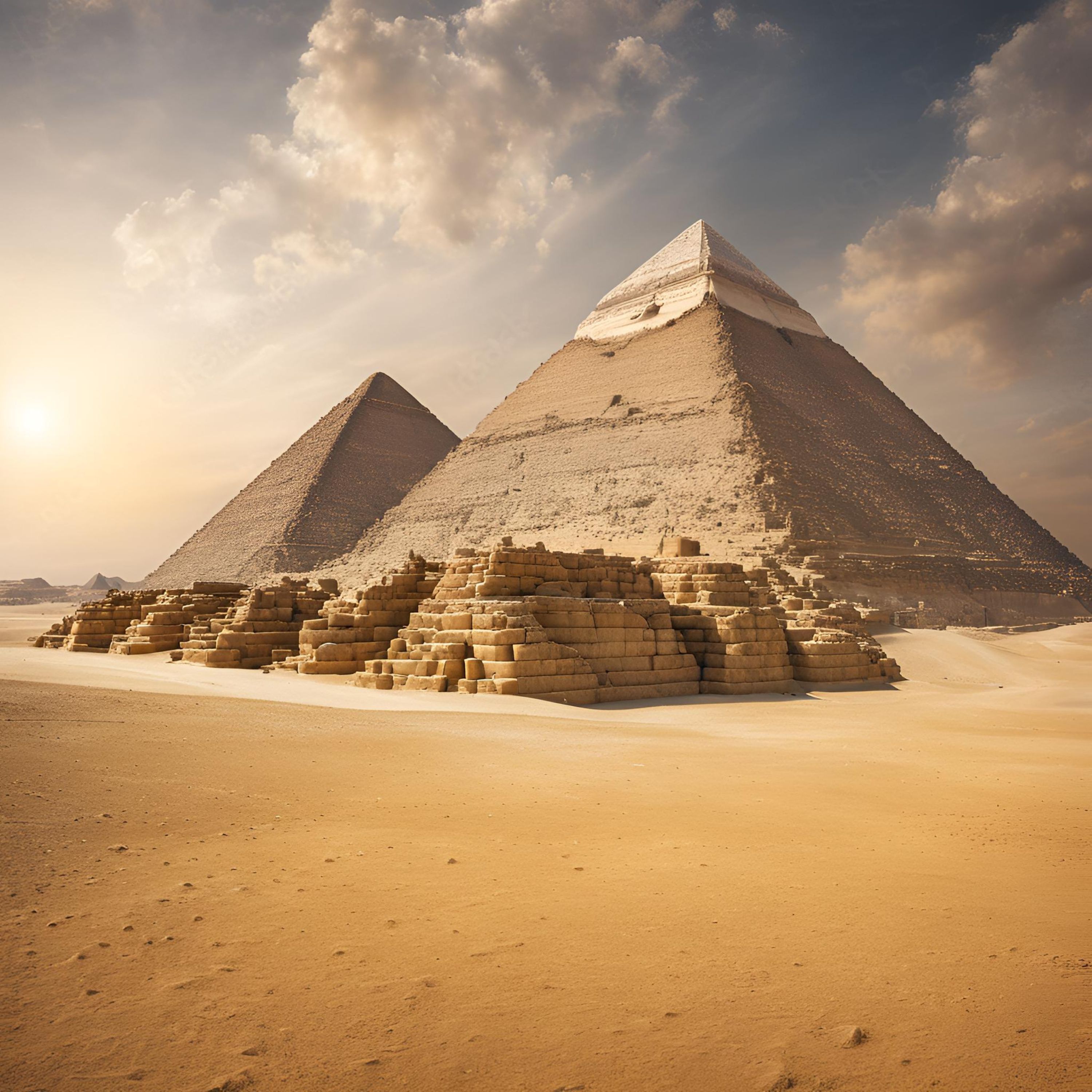 Ancient Pyramid Exploration in Giza, Egypt [Body Scan]