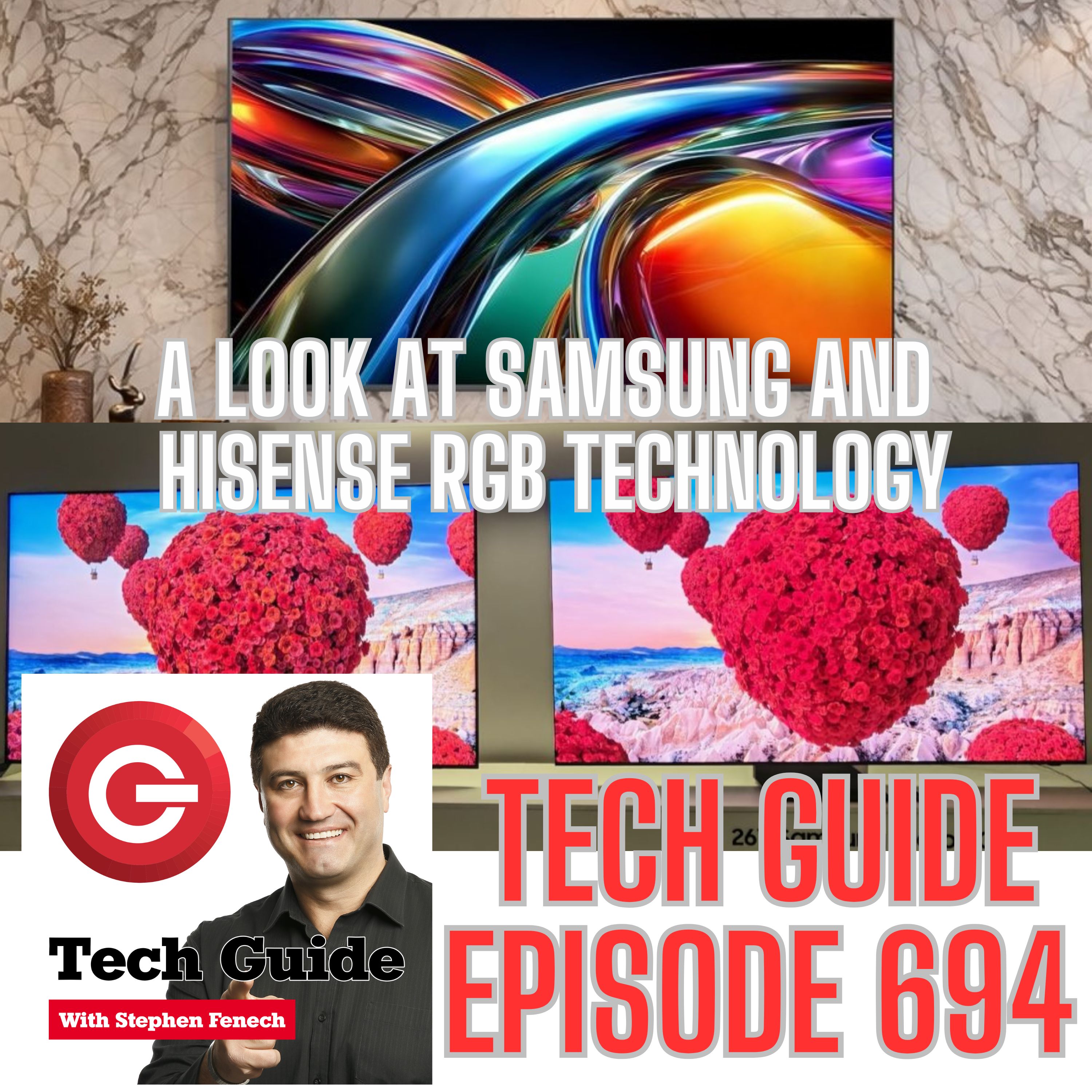 Tech Guide #694 - A look at Samsung's Micro RGB TV technology, Hisense UR9 RGB Mini LED TV review