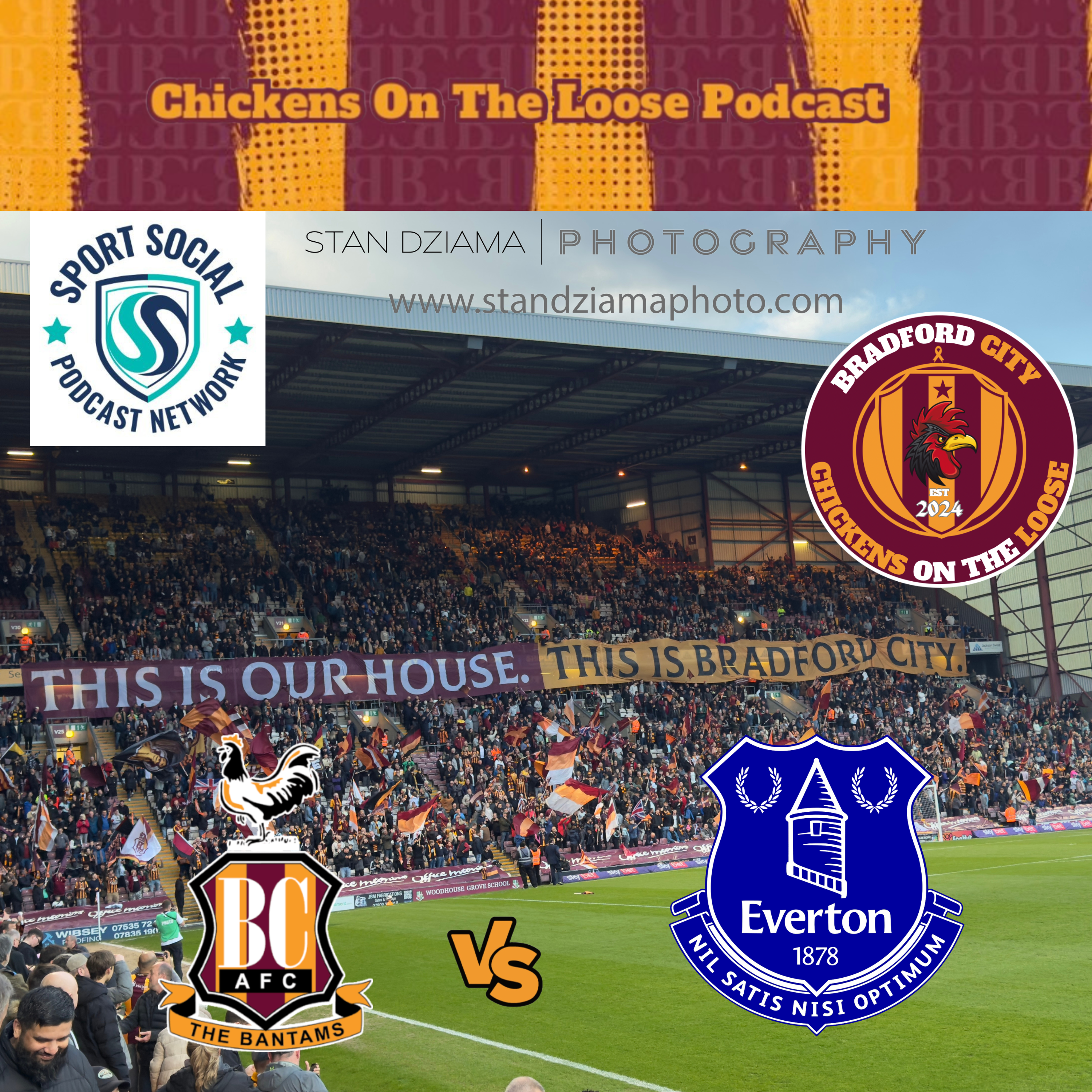 Bradford vs Everton u21 / FA Cup Draw episode artwork