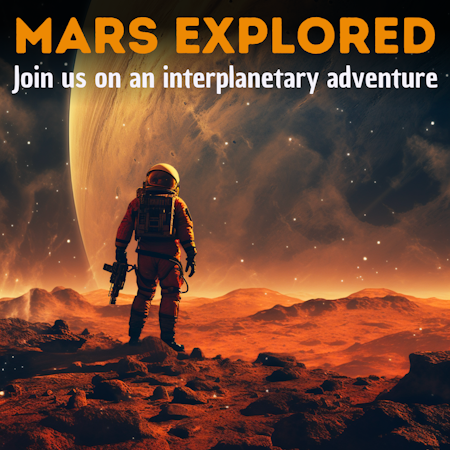 Cover art for Mars Explored