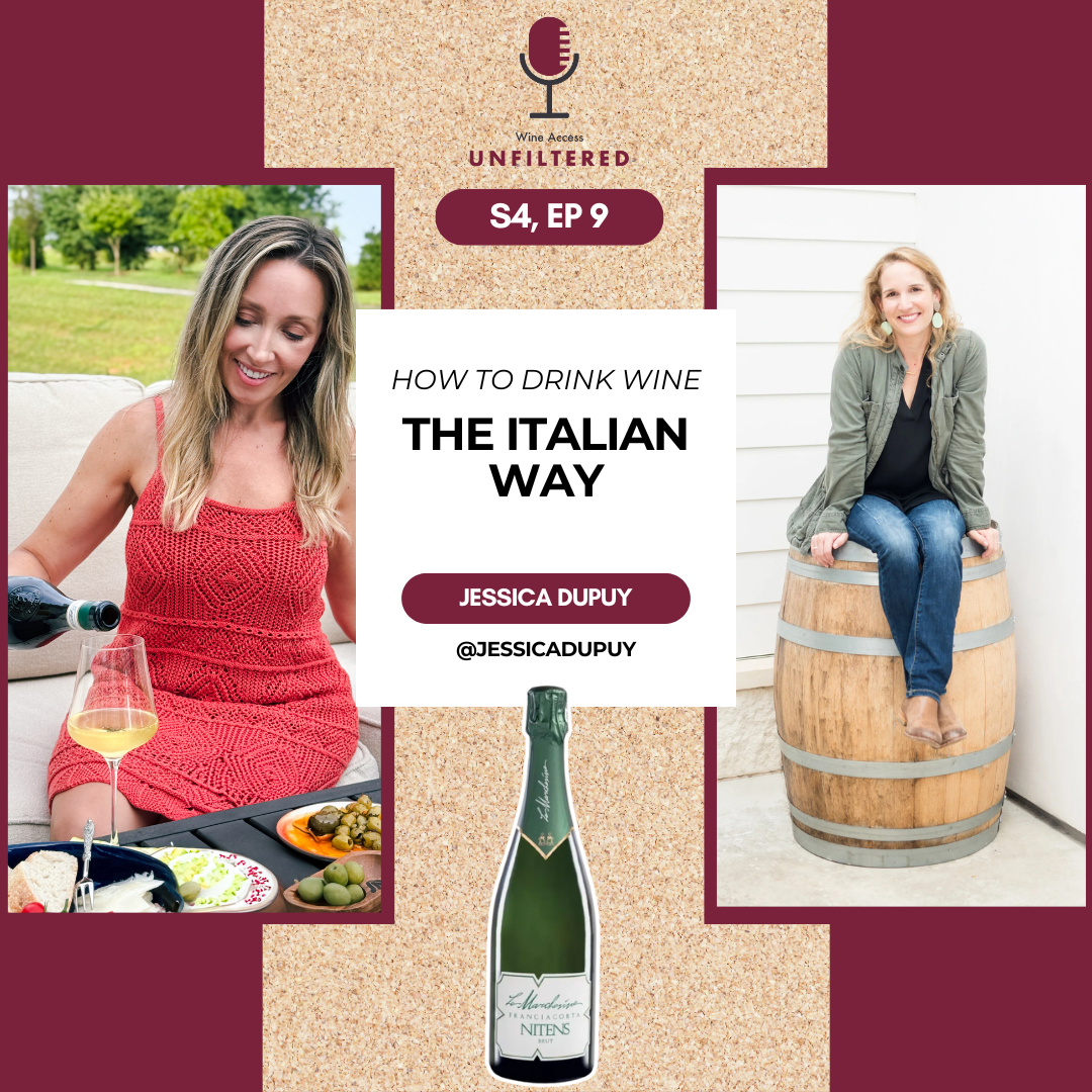 How to Drink Wine the Italian Way featuring Jessica Dupuy (Italianity) episode artwork