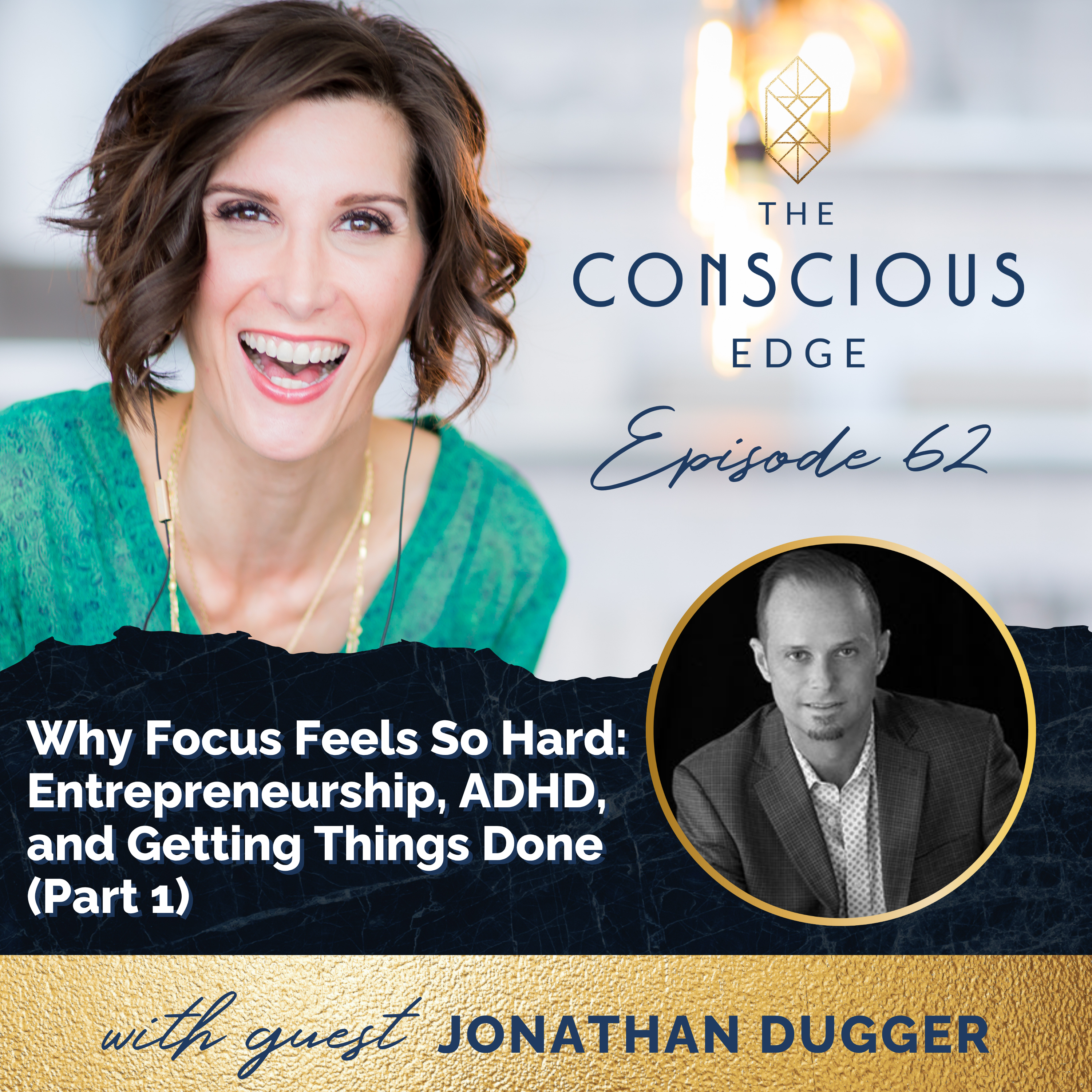Why Focus Feels So Hard: Entrepreneurship, ADHD, and Getting Things Done (Part 1) EP 62 episode artwork