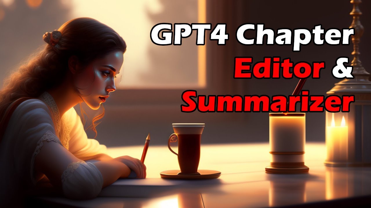 Using GPT4 to edit entire chapters in my novel (Development and Prose Feedback + Summaries) | Artificial Intelligence Masterclass
