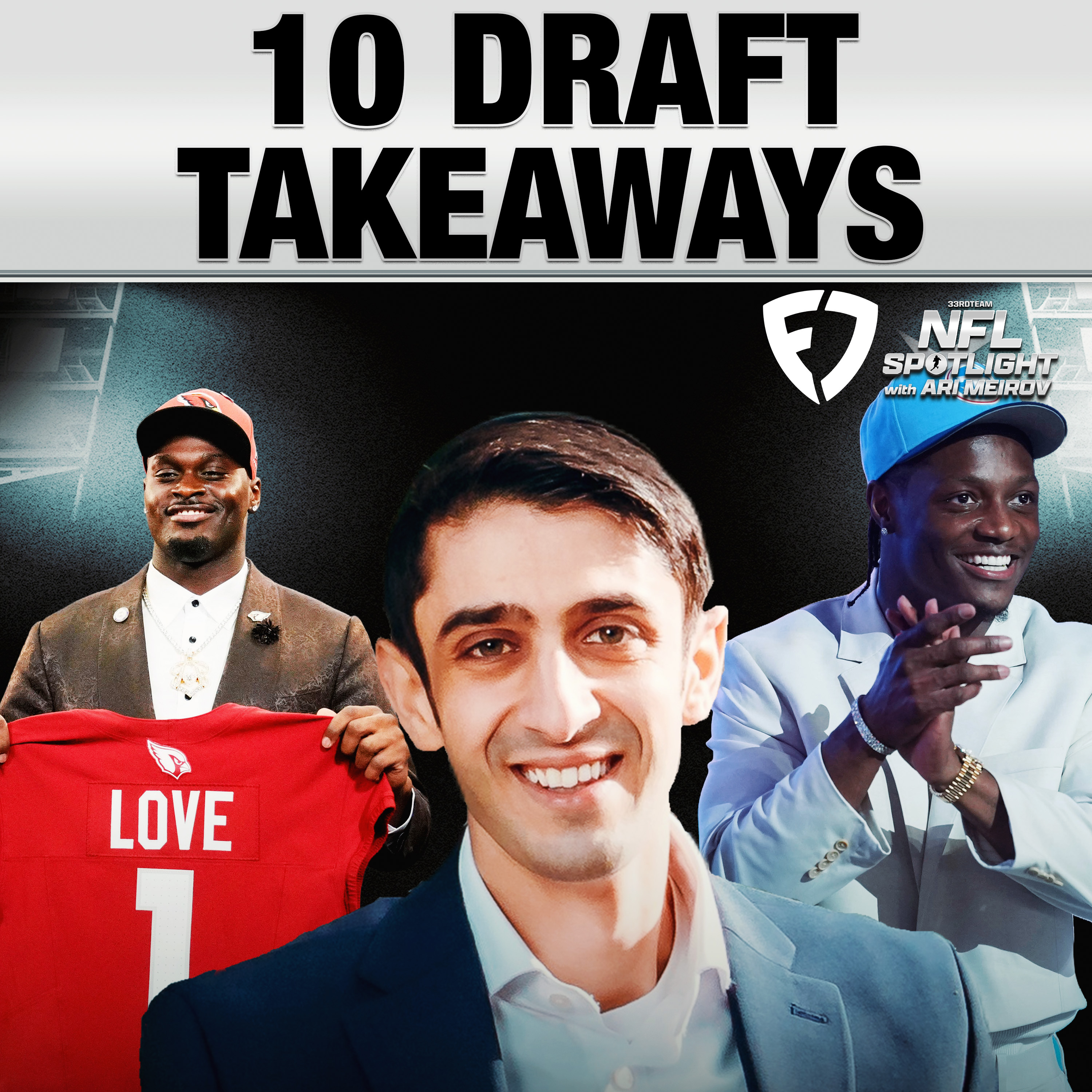 Ari Meirov Reveals His Top 10 Takeaways From NFL Draft episode artwork