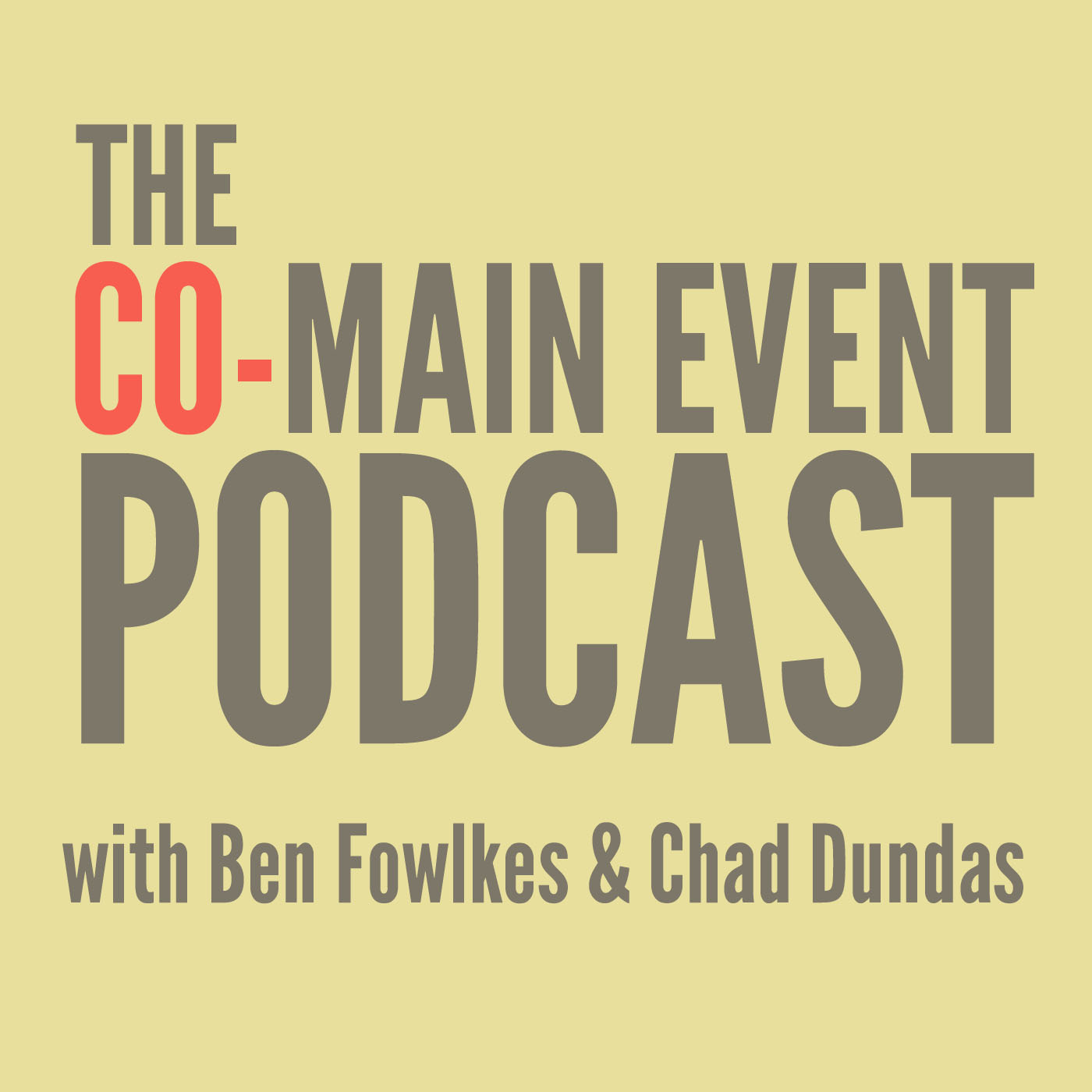 The Co-Main Event MMA Podcast