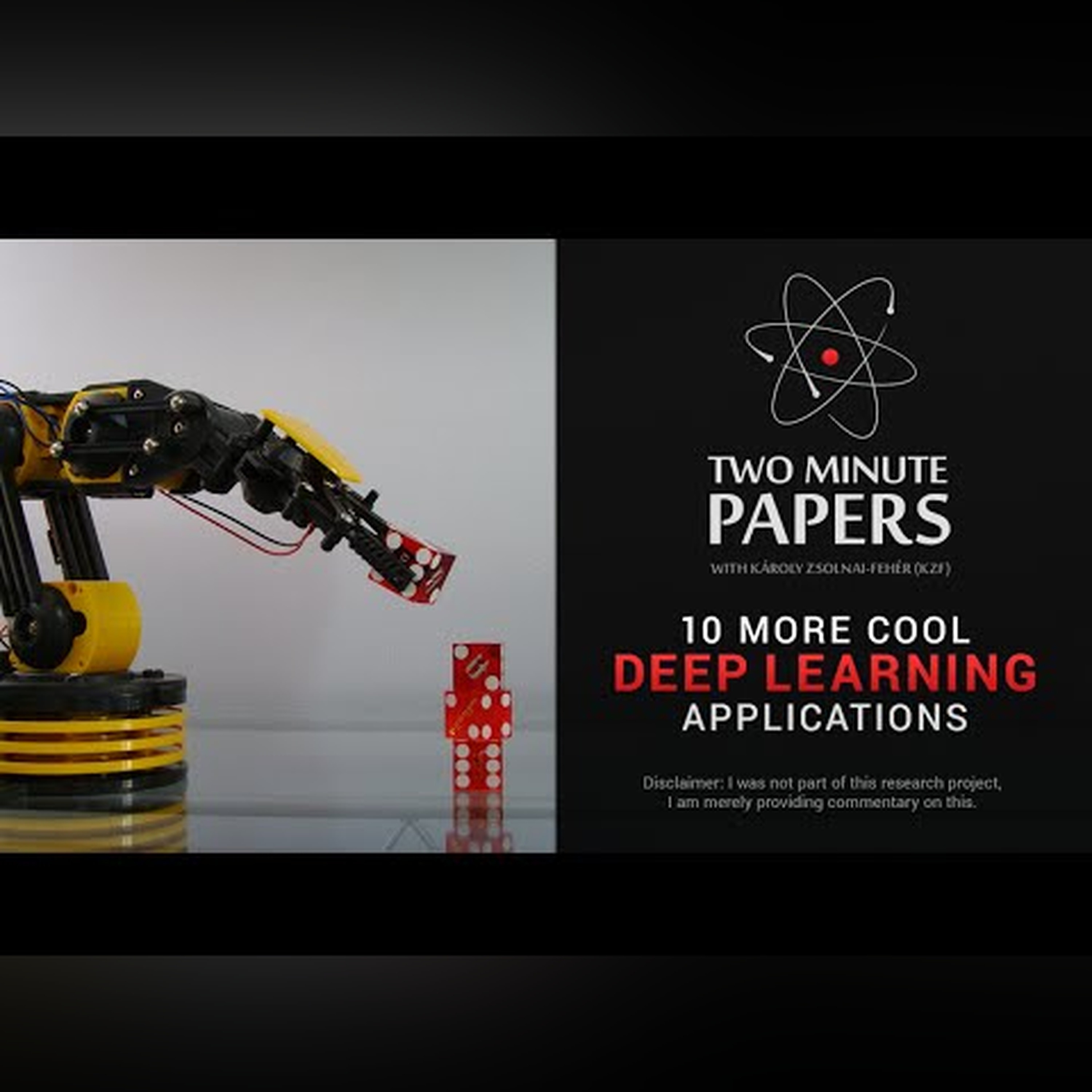 10 More Cool Deep Learning Applications | Two Minute Papers #52 episode artwork