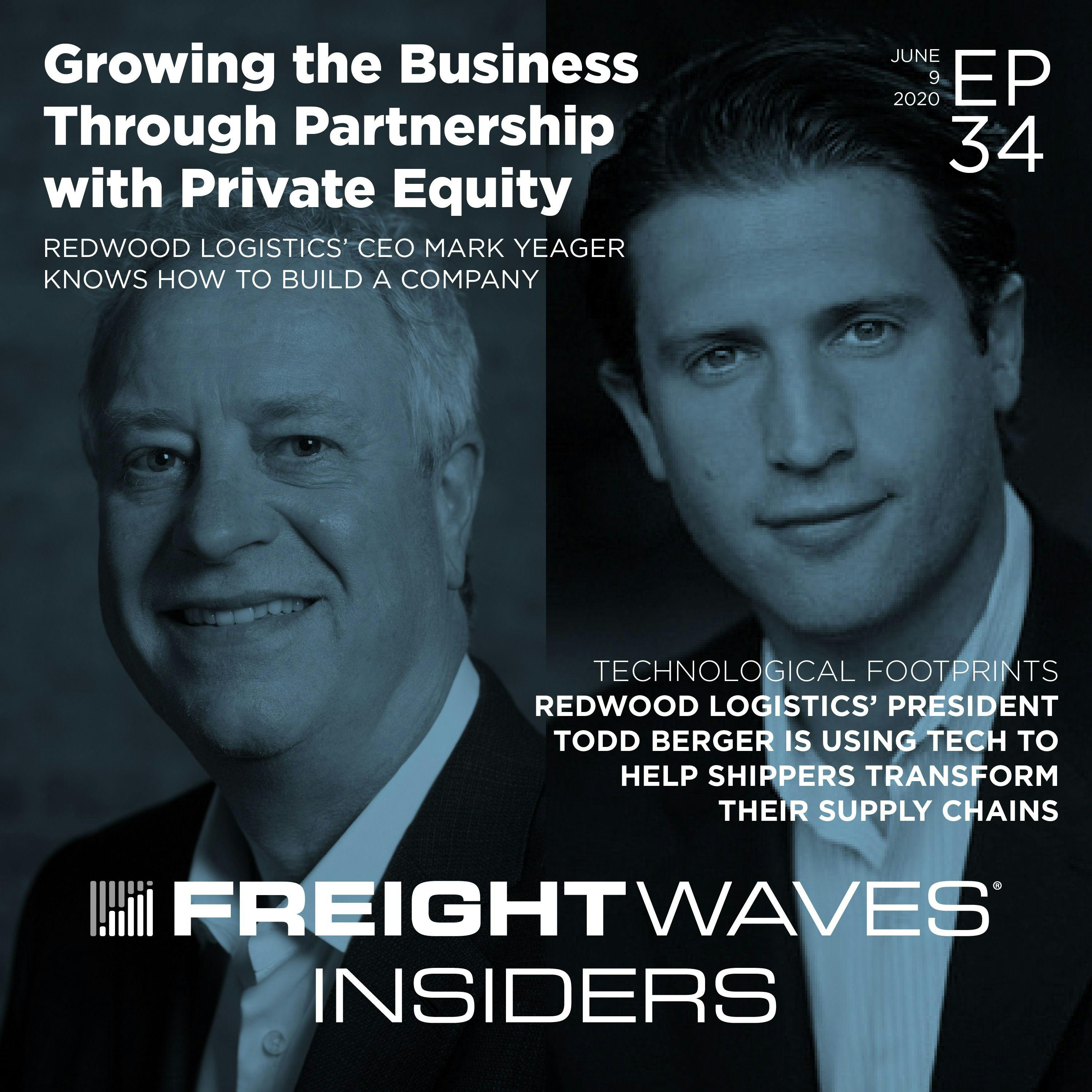 Redwood Logistics is growing the business through partnership with private equity