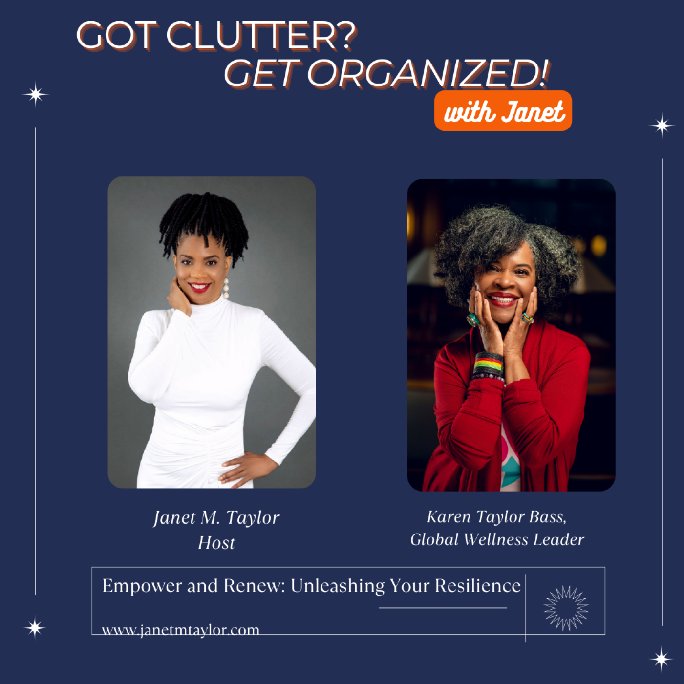 Got Clutter? Get Organized! with Janet
