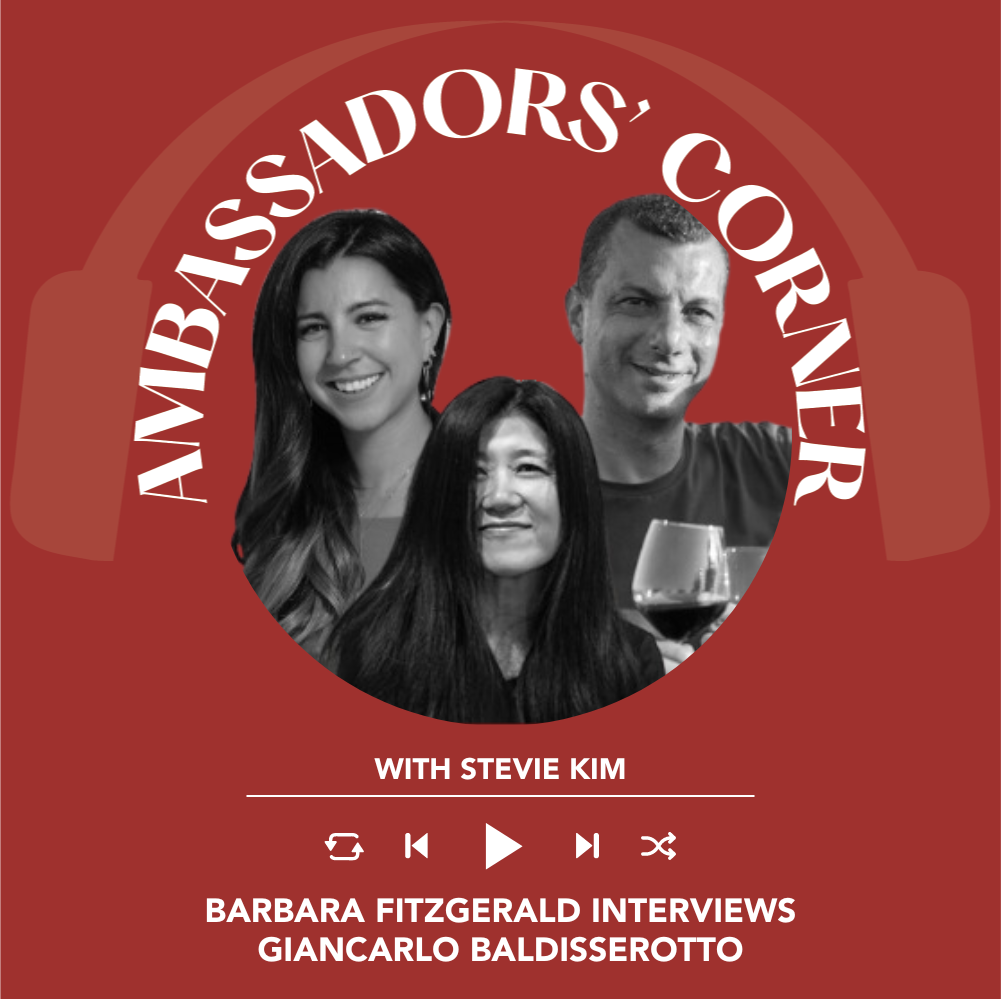Barbara Fitzgerald interviews Giancarlo Baldisserotto | Clubhouse Ambassadors’ Corner