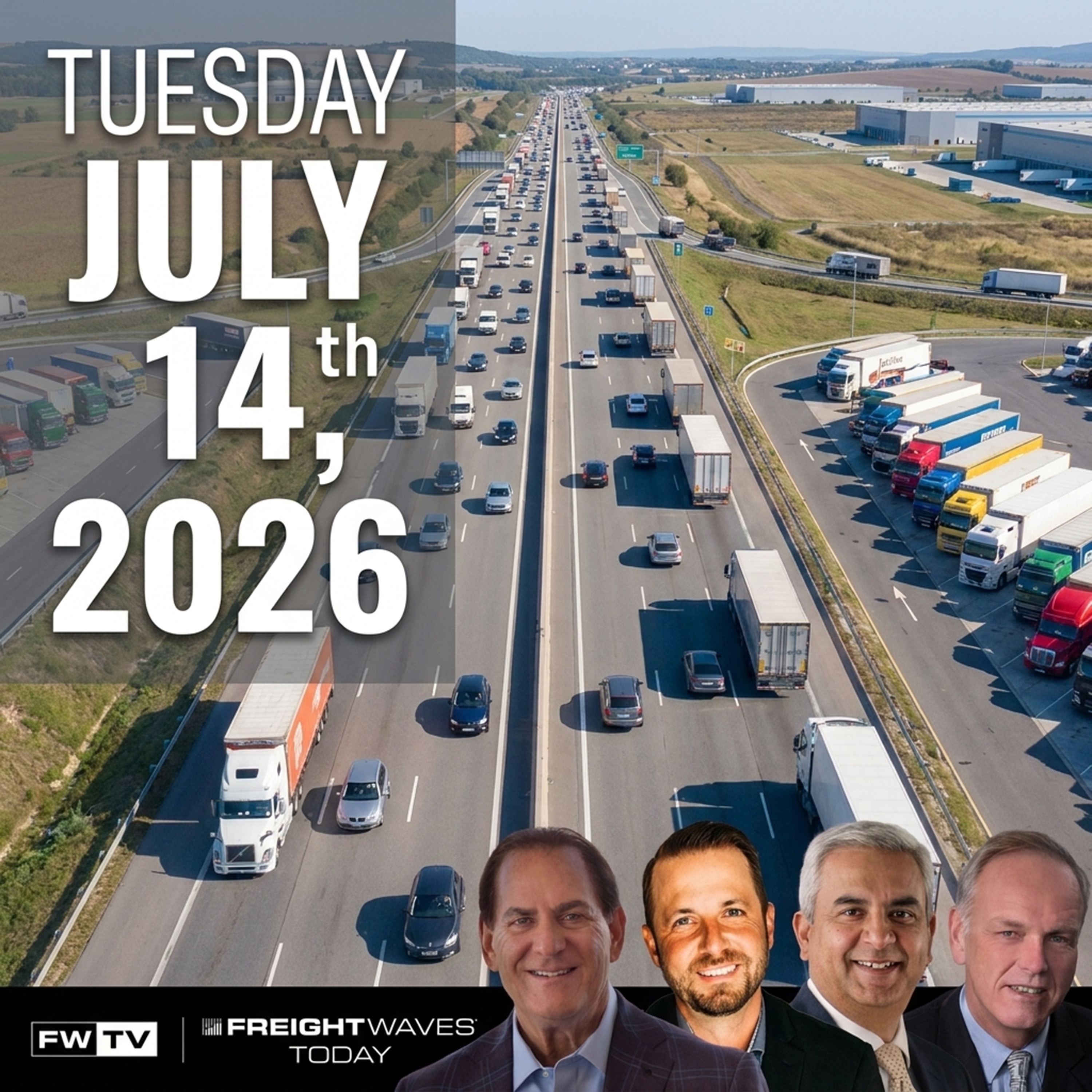 FreightWaves Today | July 14 episode artwork