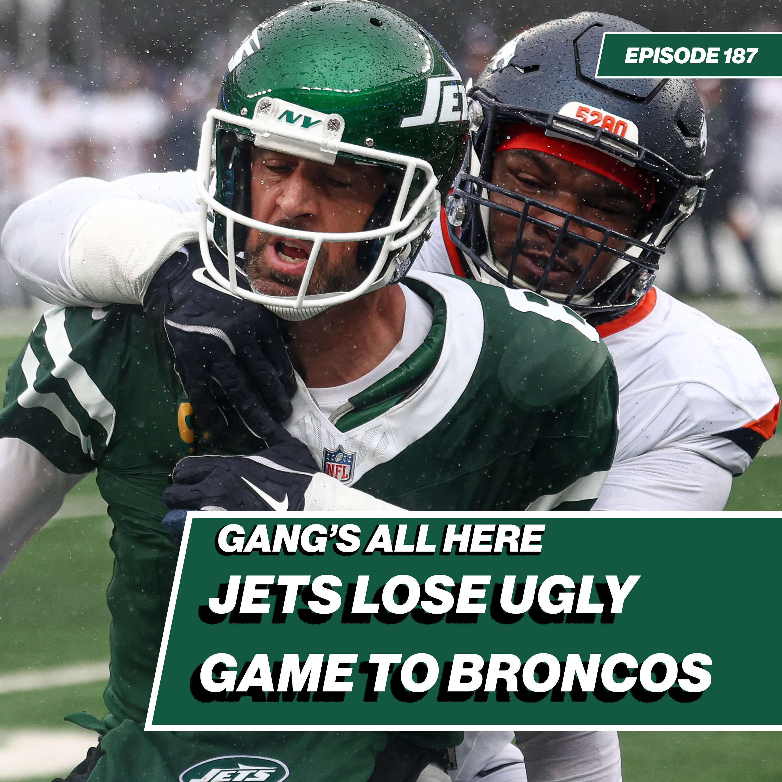 Jets lose an ugly game to the Broncos 10-9 | Gang's All Here Postgame Show - Ep. 187 episode artwork