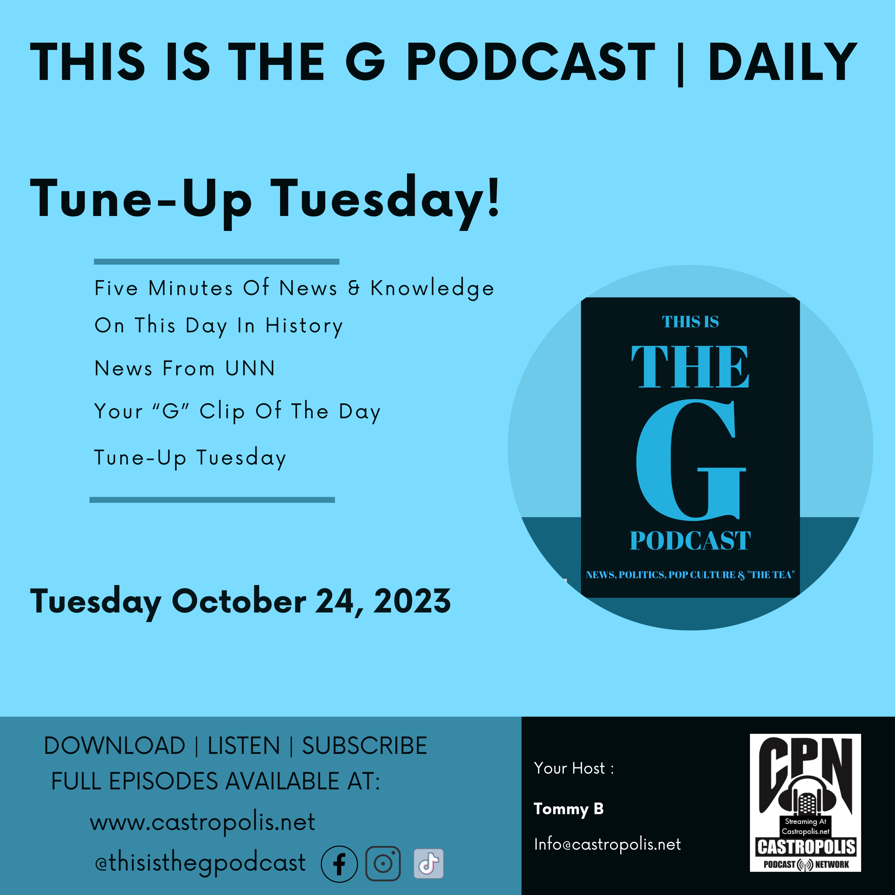 This Is The G Podcast Daily October 24, 2023 episode artwork