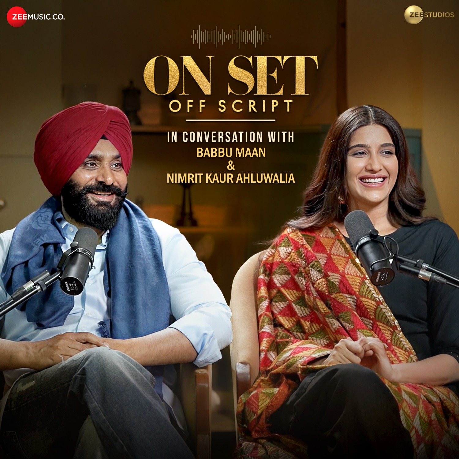 Candid Conversation with Babbu Maan & Nimrat Kaur Ahluwalia | On Set Off Script | Ankita Bhalla
