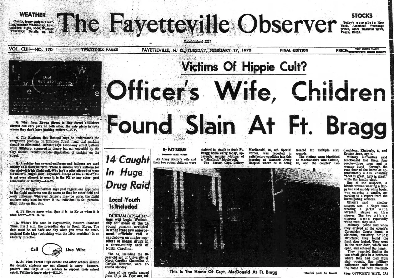 Manson Did It | The Mysterious Case of Jeffrey MacDonald