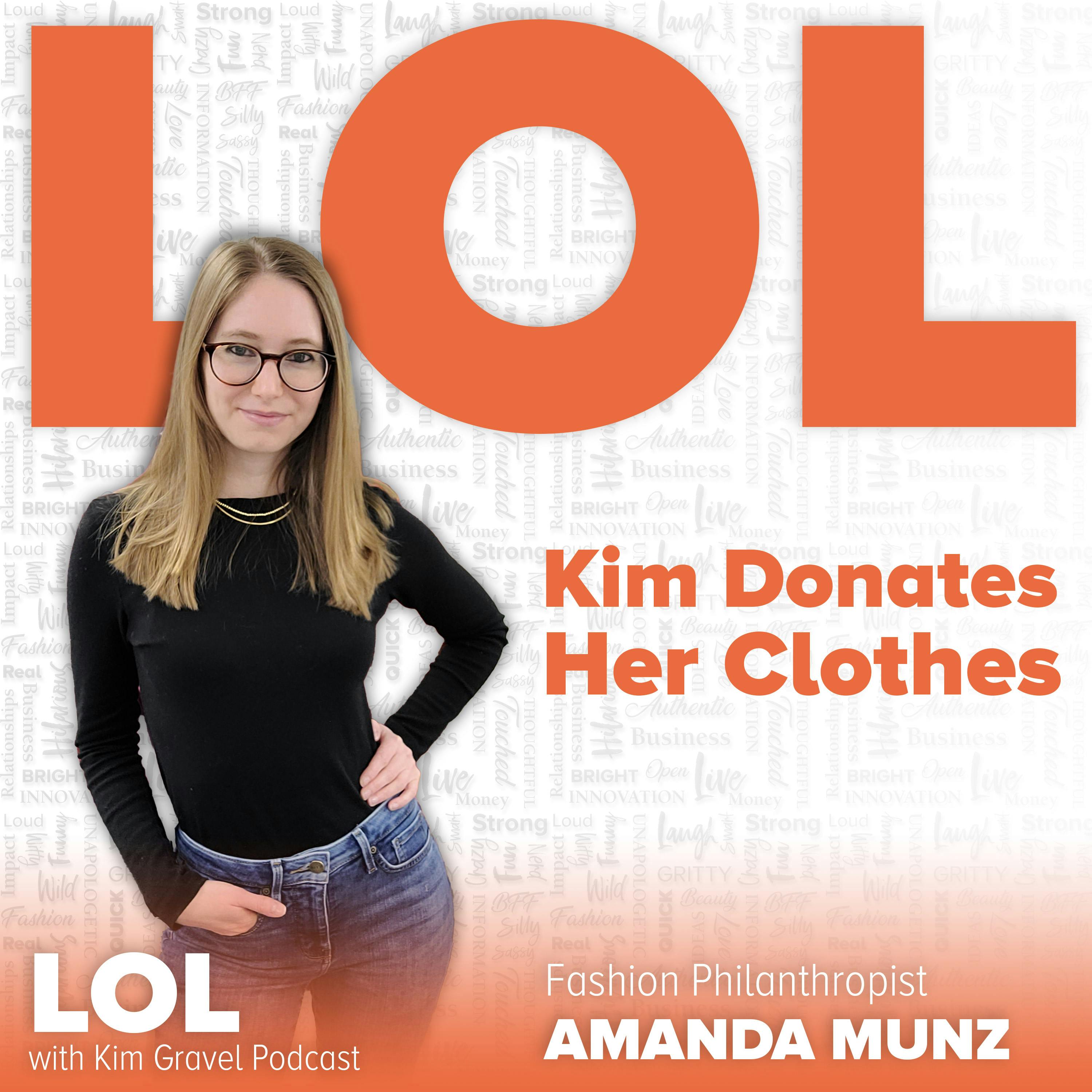 Kim Donates Her Clothes with Amanda Munz Kim Donates Her Clothes with Amanda Munz