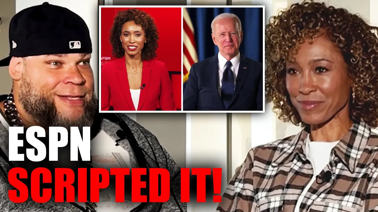 Sage Steele RIPS ESPN For SCRIPTING Joe Biden Interview