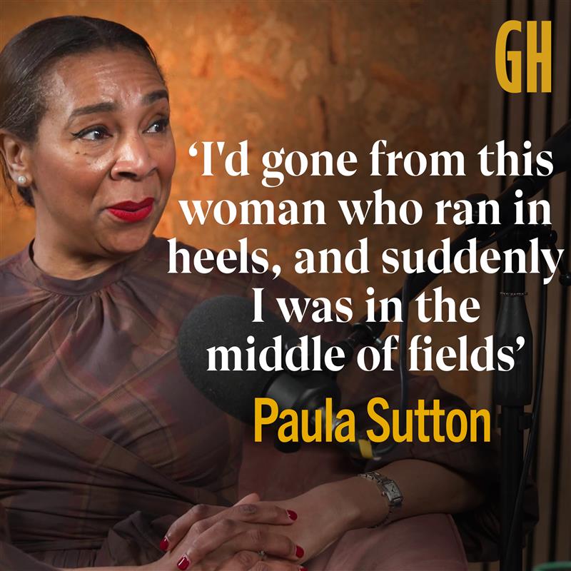 Paula Sutton: “I like to dress up to do the gardening!”