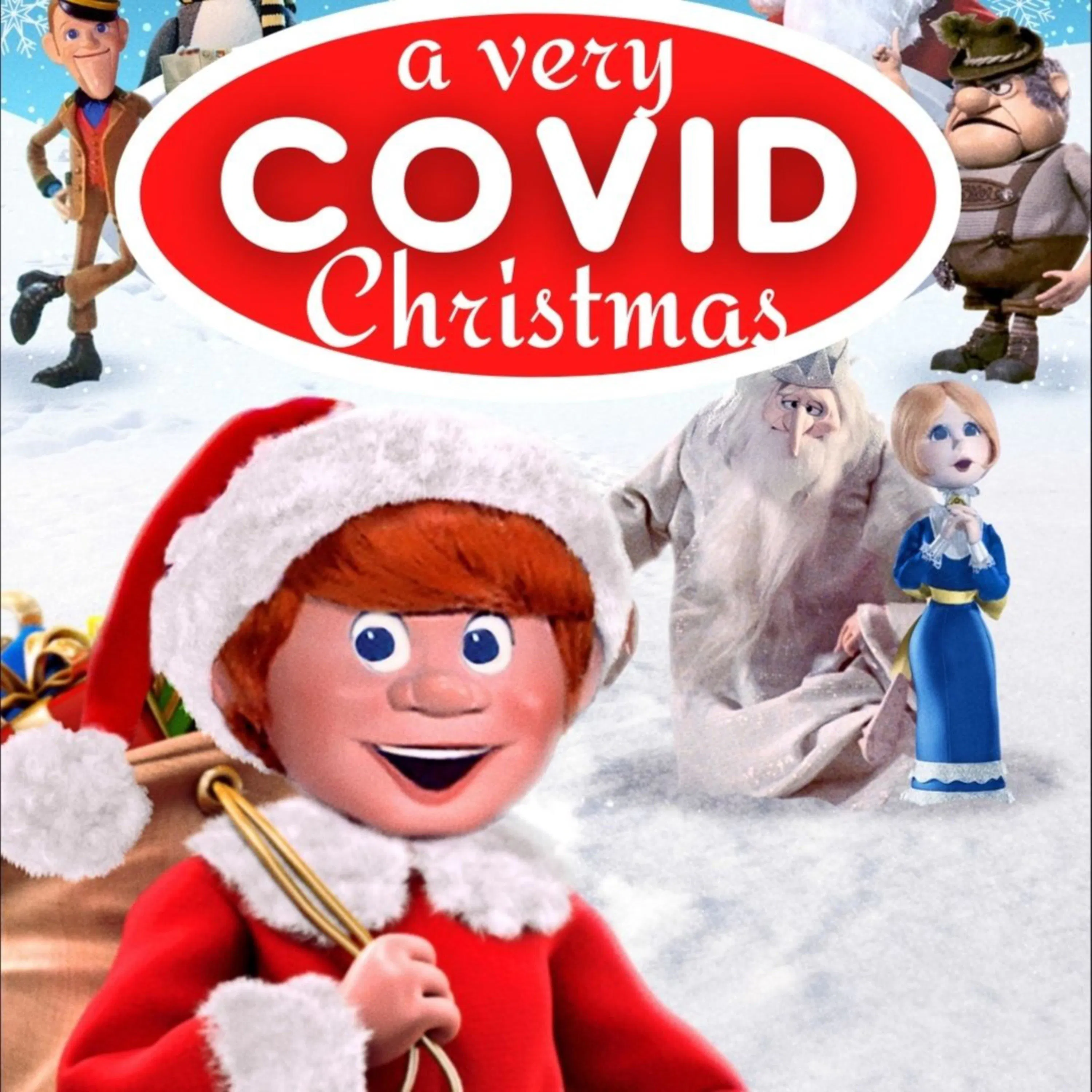 A Very Covid Christmas cover