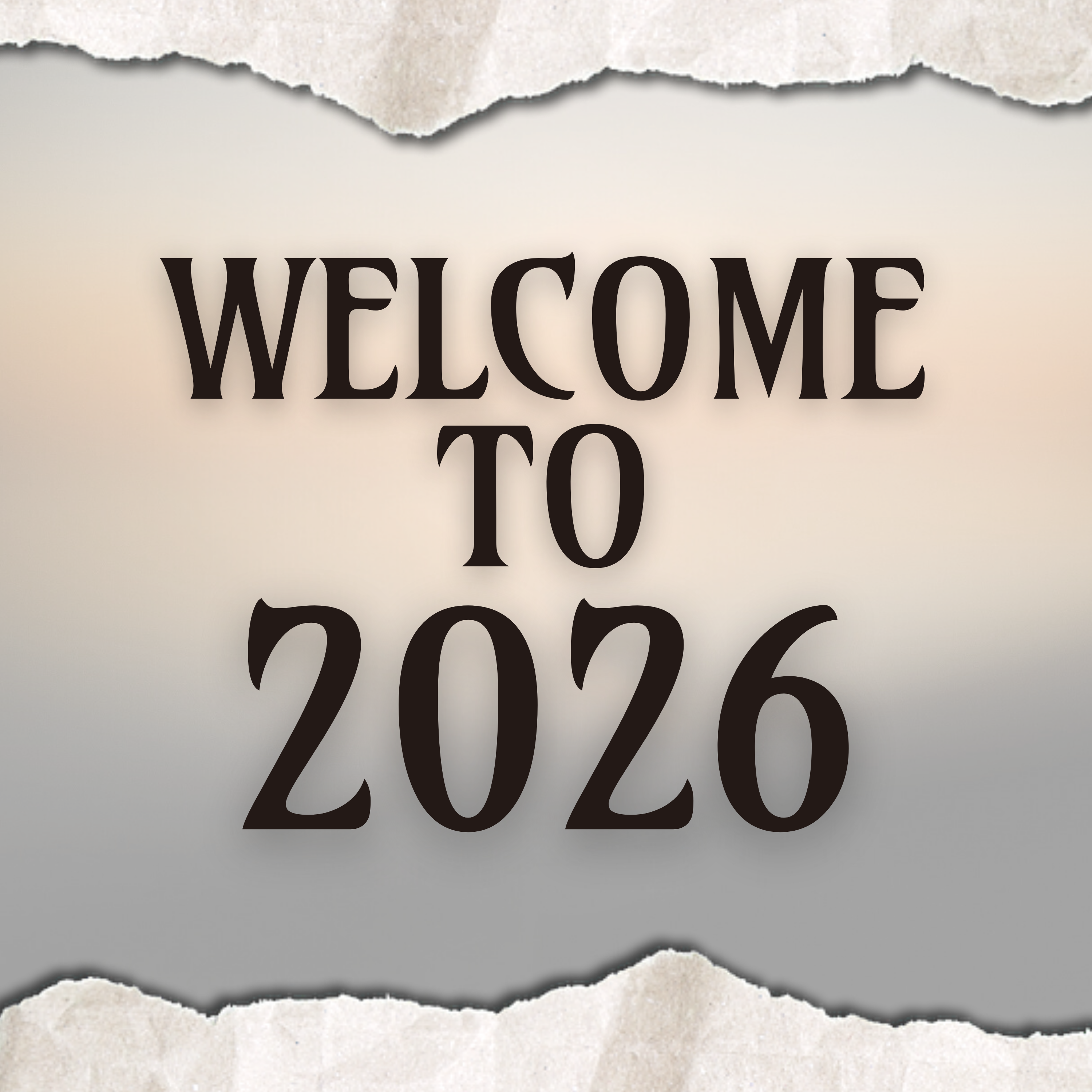 Welcome to 2026