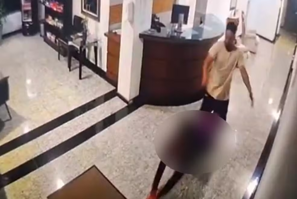 Justiça torna réu homem que agrediu recepcionista em hotel de Curitiba