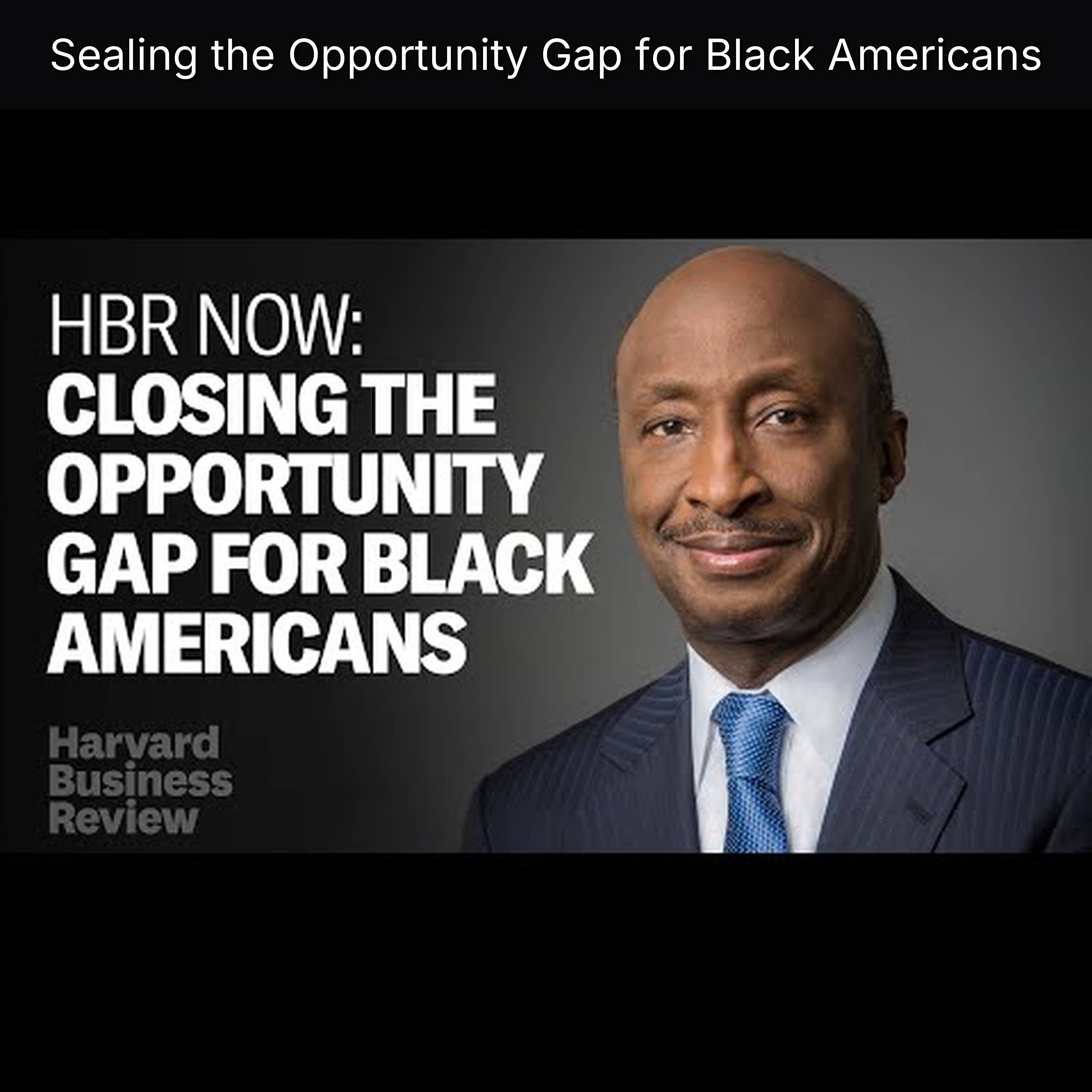 Sealing the Opportunity Gap for Black Americans episode artwork