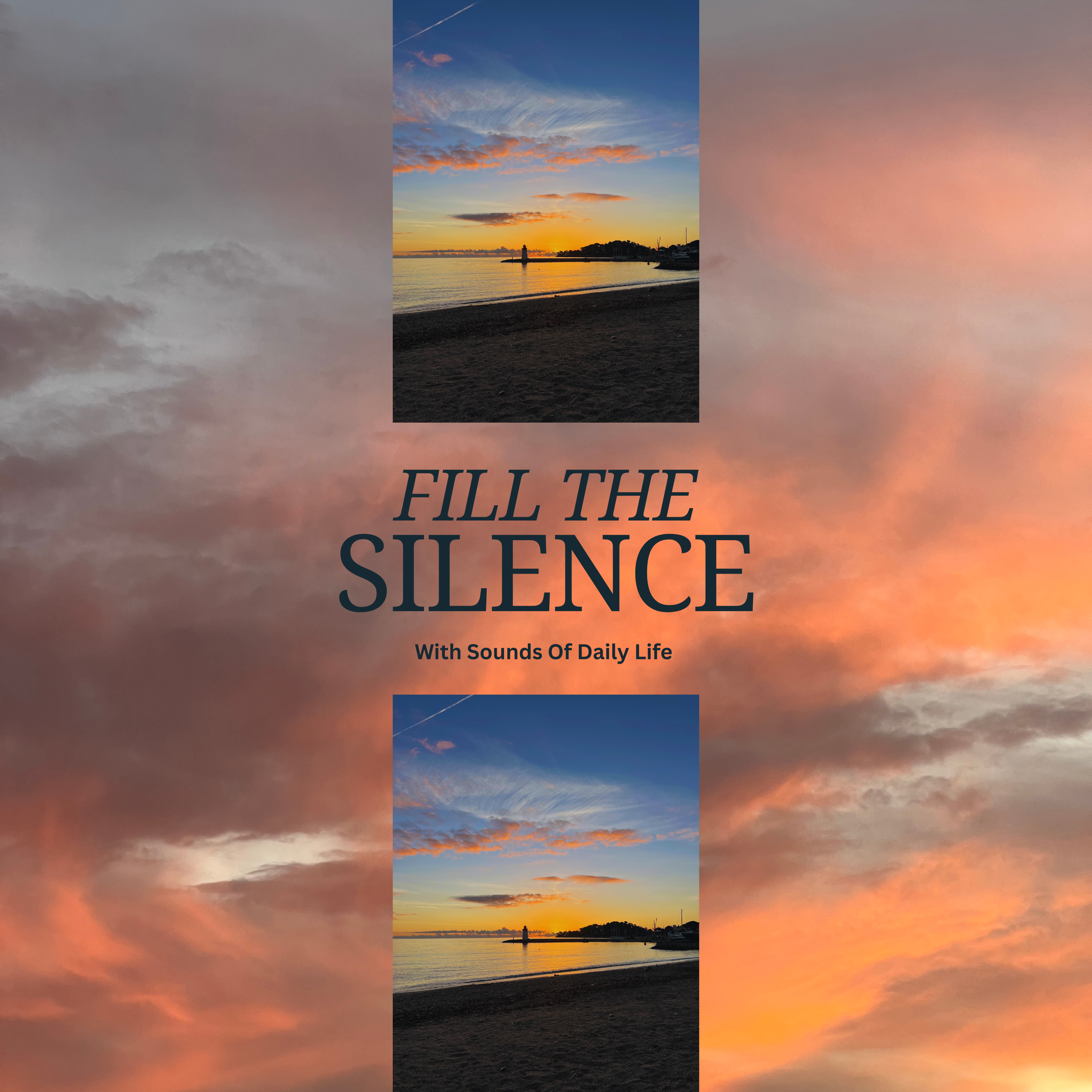 Gentle waves at sunrise in France