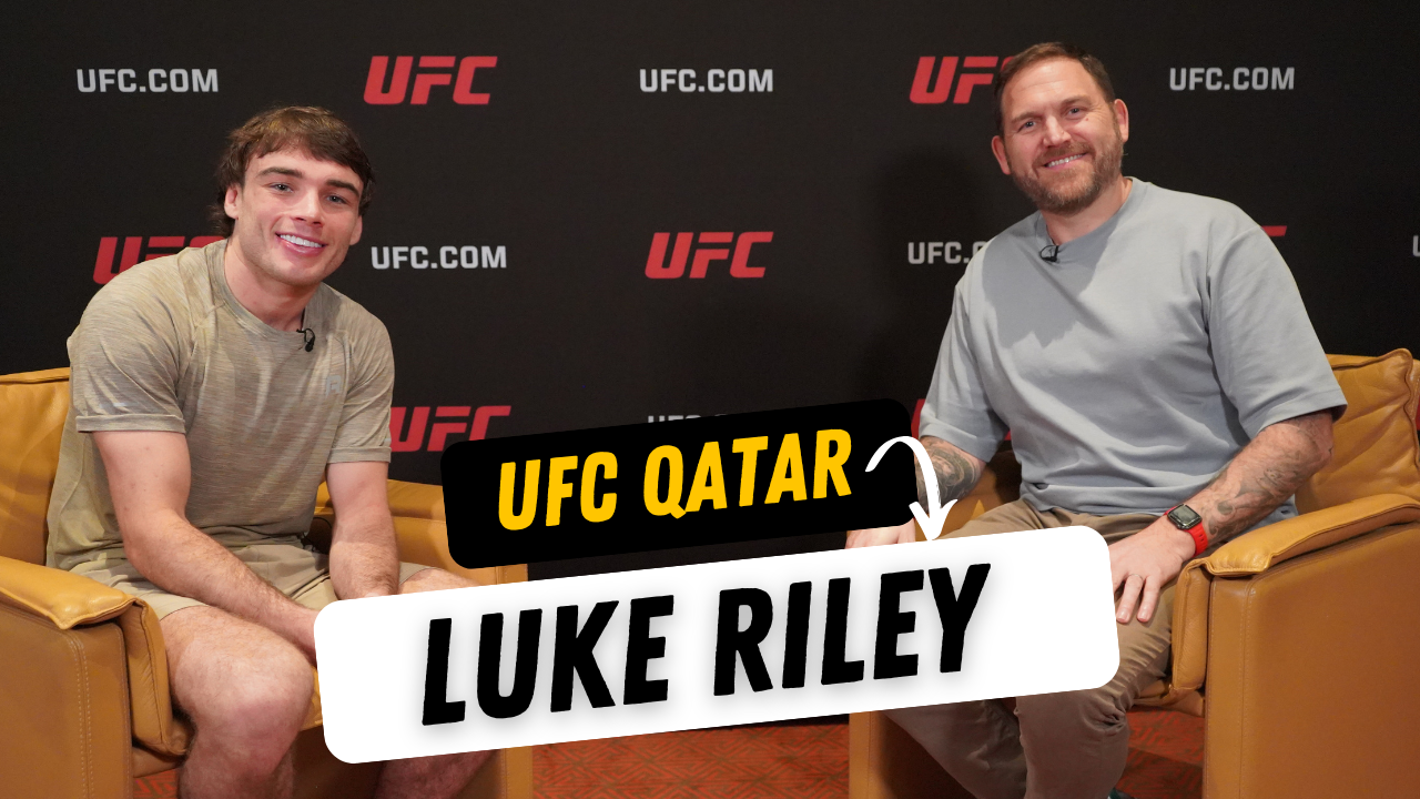 MMA: UFC Qatar Luke Riley interview