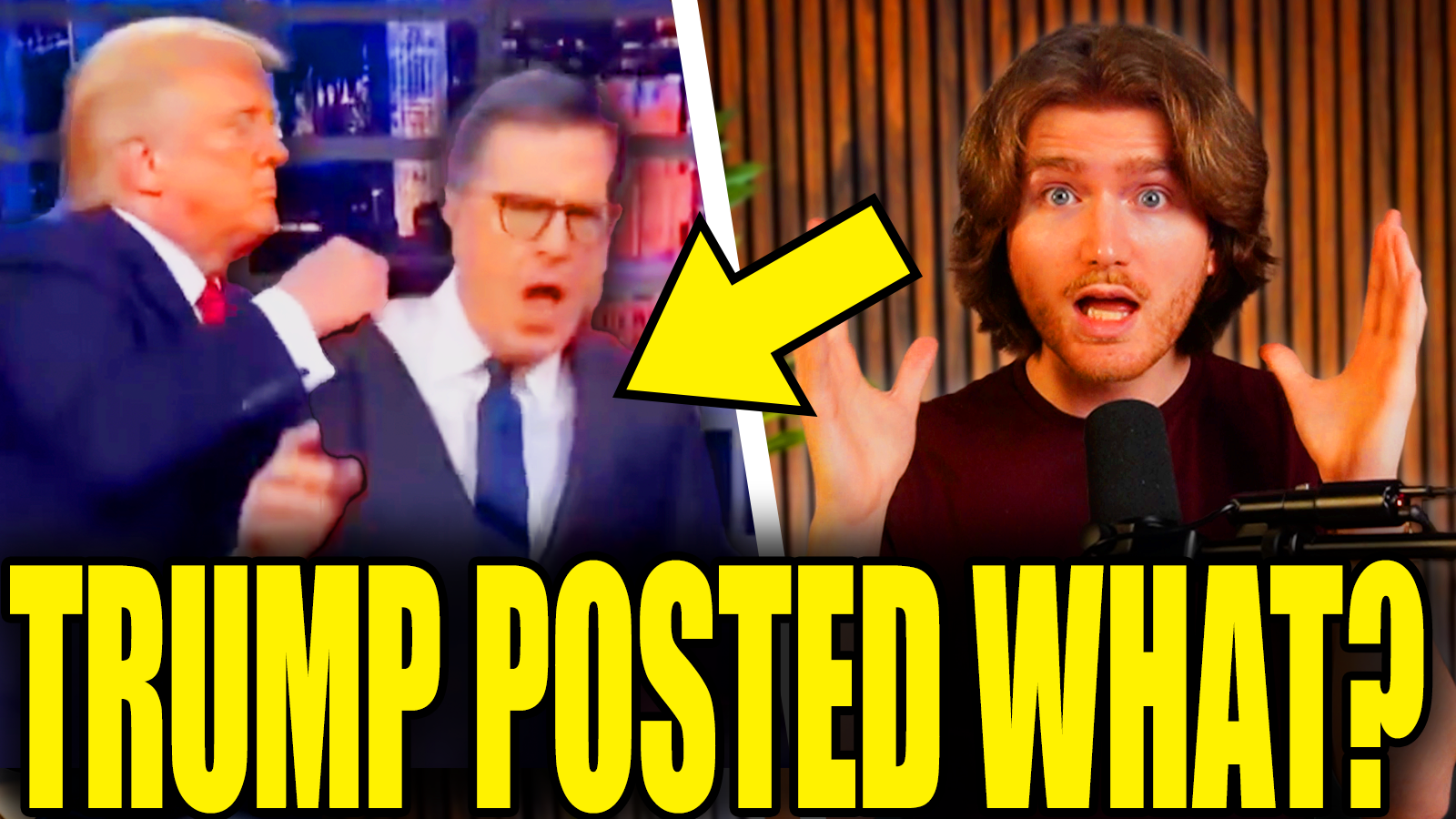 Trump Physically Assaults Colbert In Insane Rage Post episode artwork