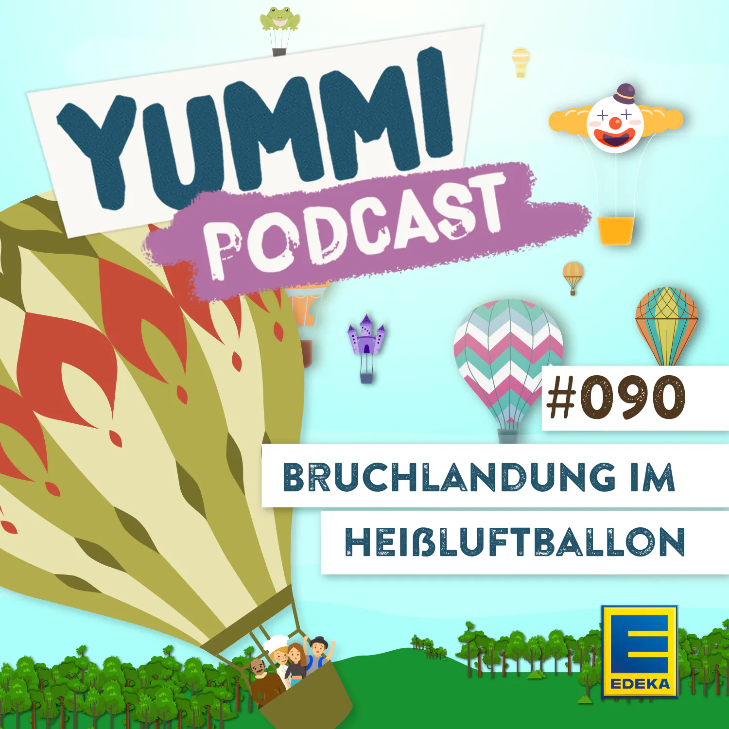 Cover: Bruchlandung im Heißluftballon