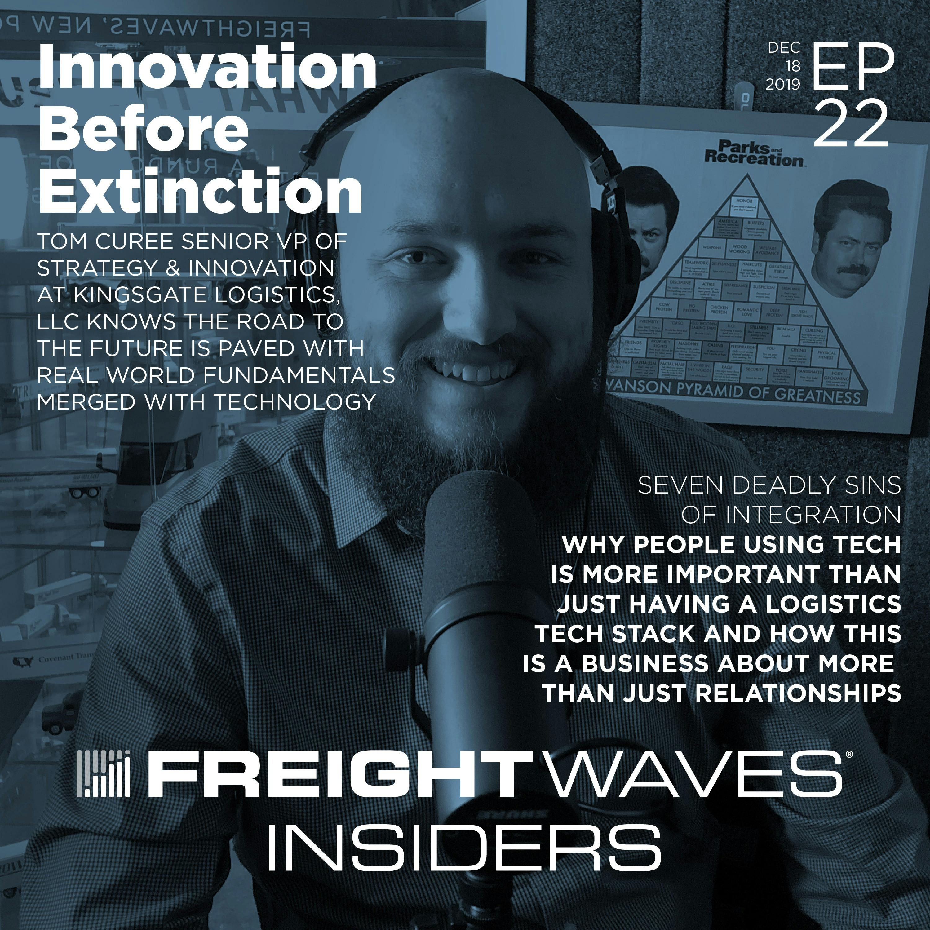 Innovation before extinction with Tom Curee of Kingsgate Logistics