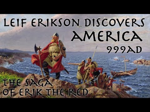 Leif Erikson discovers America // 999 AD // The Saga of Erik the Red episode artwork
