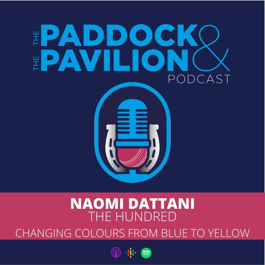 Ep 211 - Naomi Dattani - The Hundred - Changing colours from Blue to Yellow episode artwork