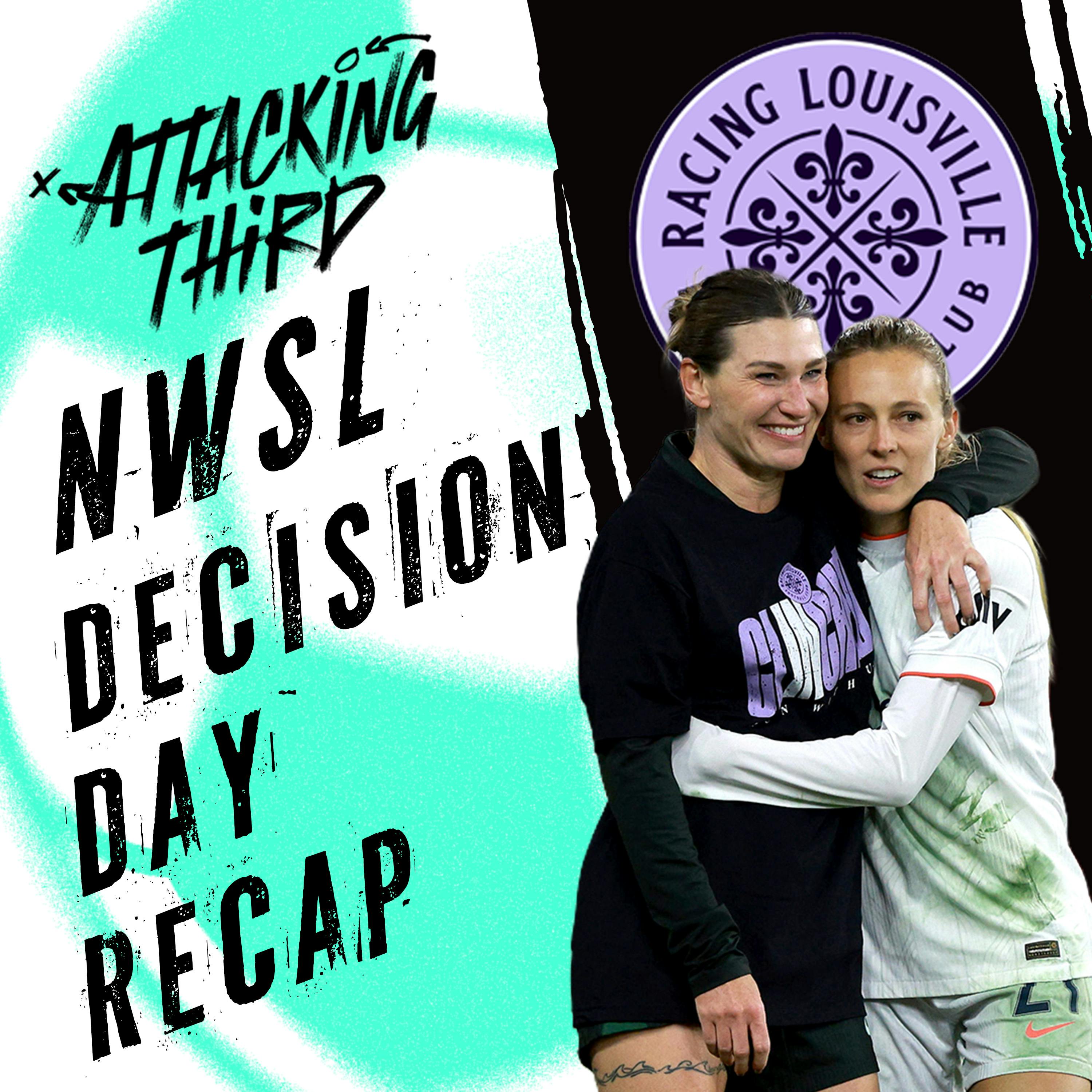 Racing Louisville QUALIFY for the playoffs | NWSL Decision Day drama + Playoff Preview | Attacking Third (Soccer 11/2)