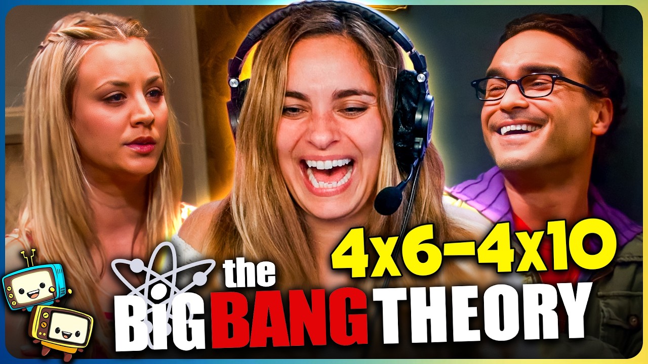 THE BIG BANG THEORY (2010) Season 4 Episodes 6-10 Reaction! | First Time Watch episode artwork