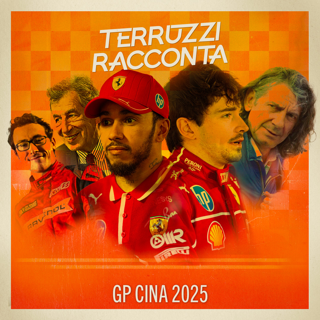 Ferrari: pesi sullo stomaco | GP Cina 2025 | Terruzzi Racconta Ep.3