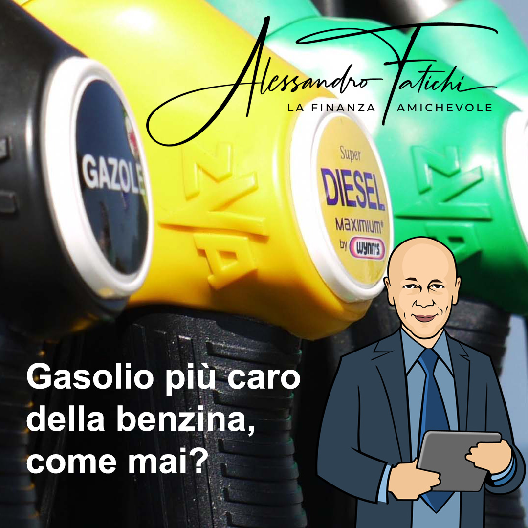 Gasolio più caro della benzina, come mai?