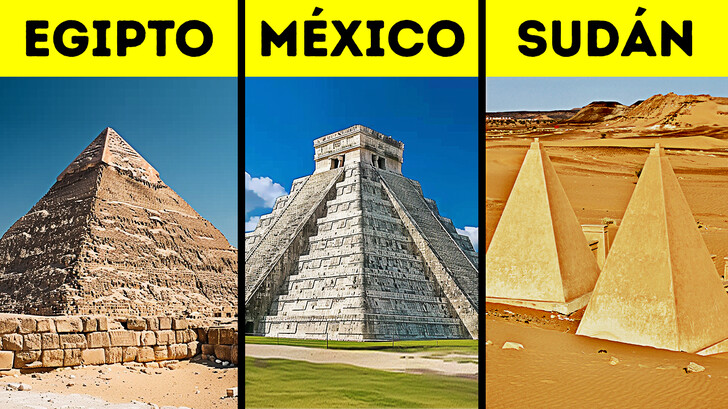 ¿Por qué tantas civilizaciones diferentes construyeron pirámides?