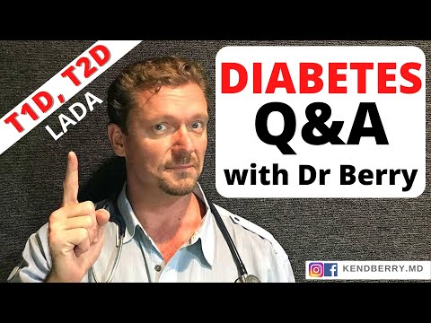 DIABETES Q&A with Dr Berry